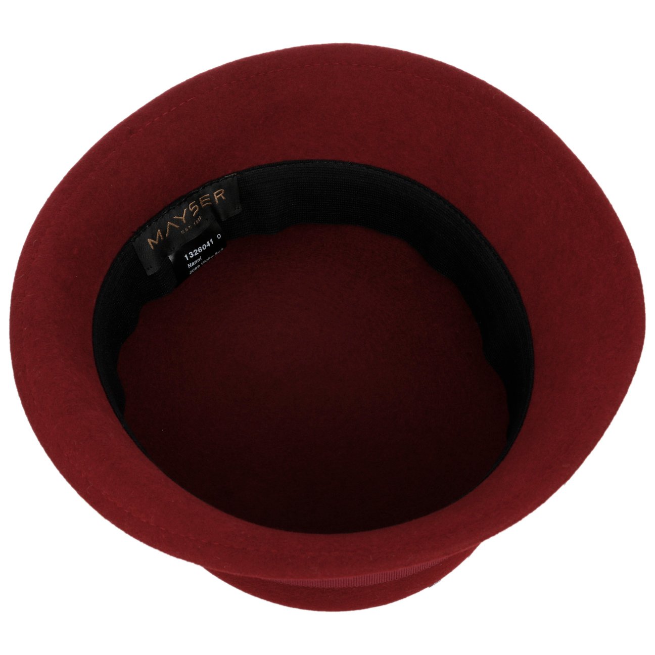 Nannina Soft Wollhut dunkelrot 16