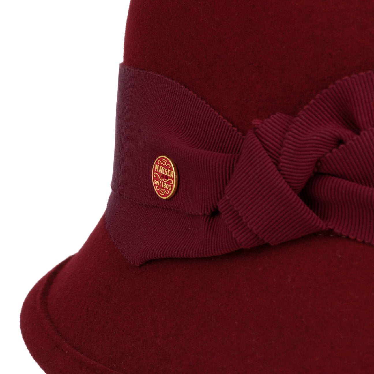 Nannina Soft Wollhut dunkelrot 17