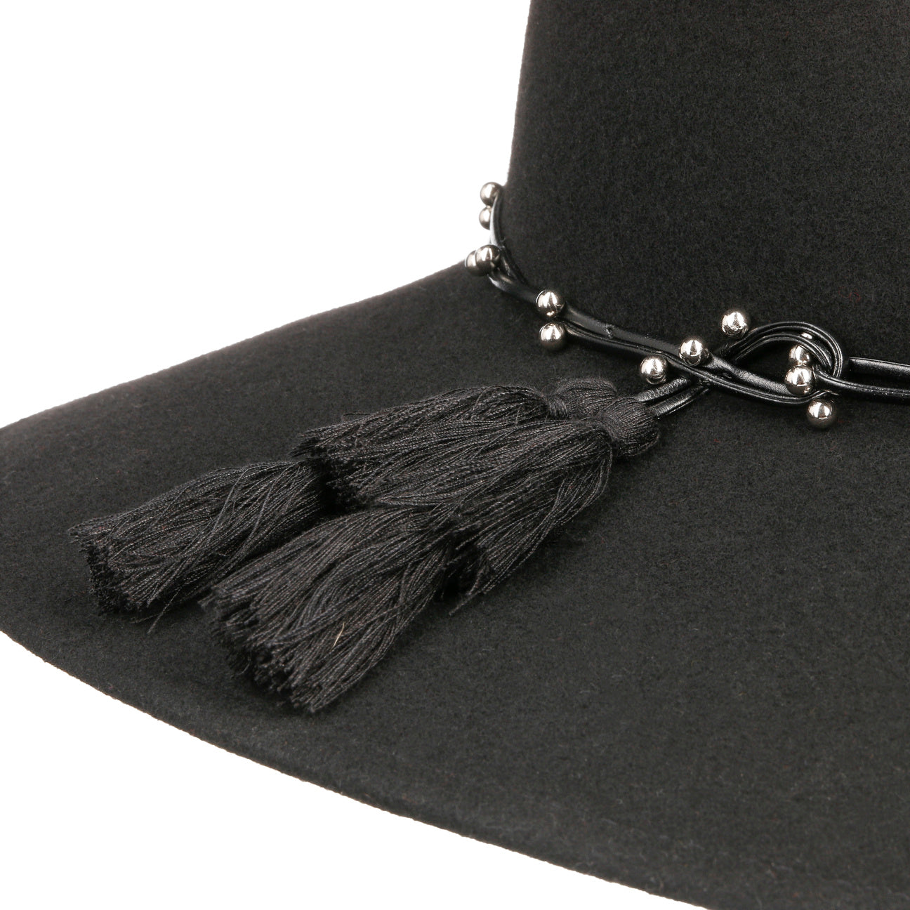 Bonnet en laine Hilary schwarz 21