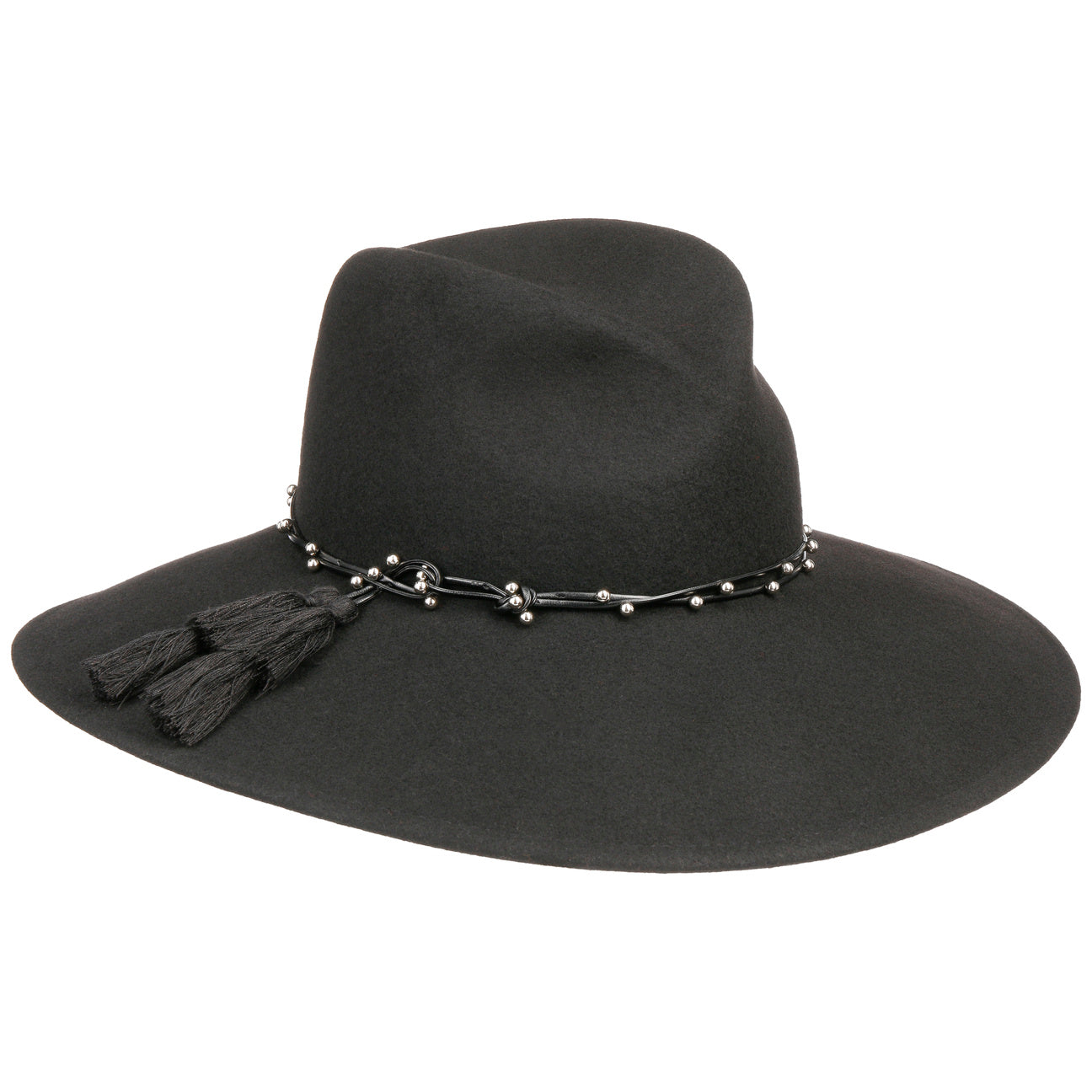 Bonnet en laine Hilary schwarz 17