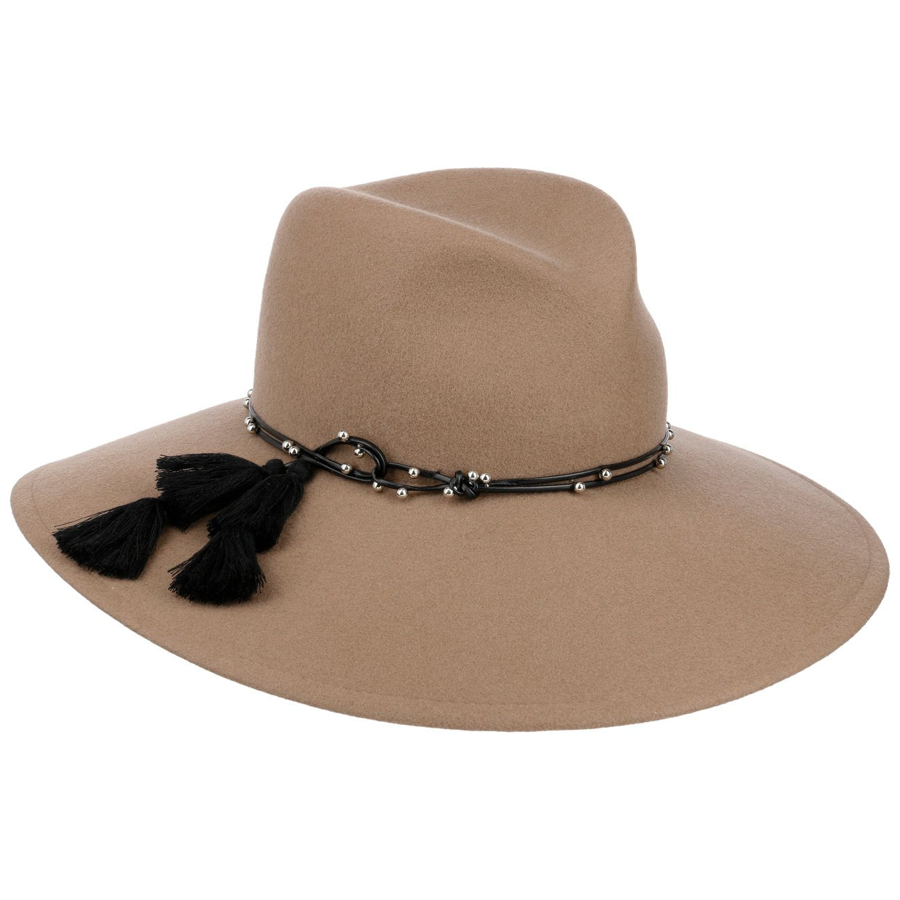 Bonnet en laine Hilary hellbeige 2
