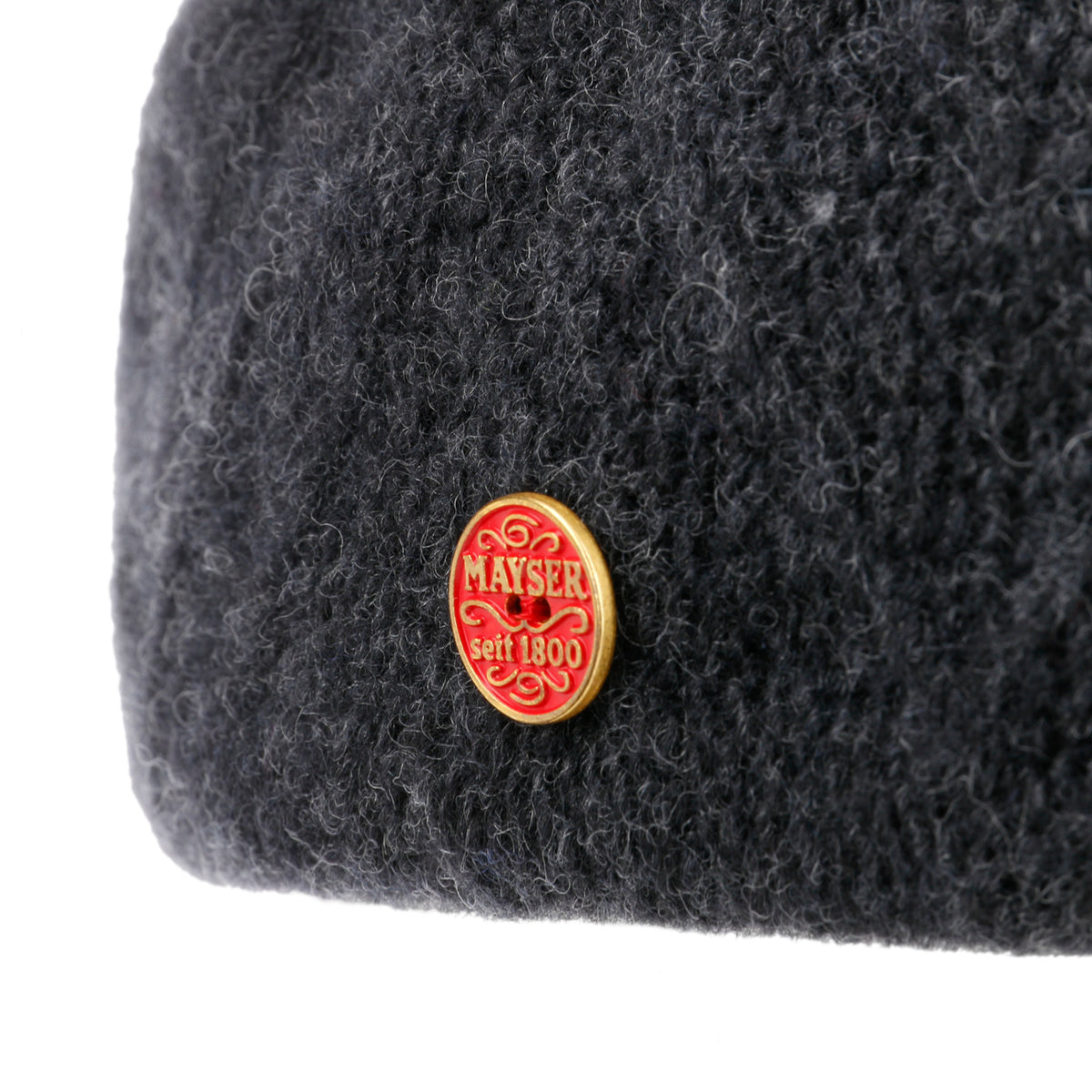 Bina Wool Beret anthrazit 6