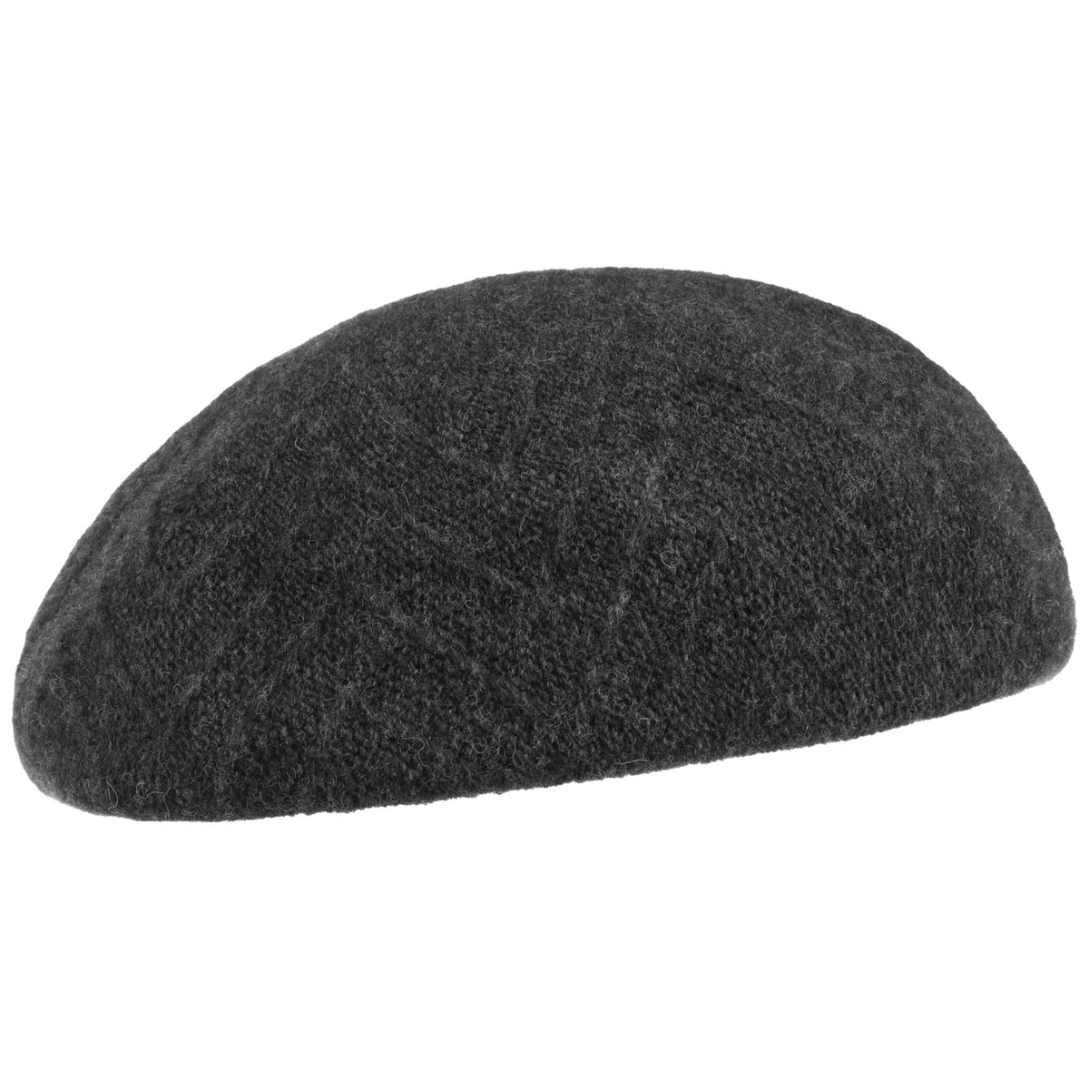 Bina Wool Beret anthrazit 2