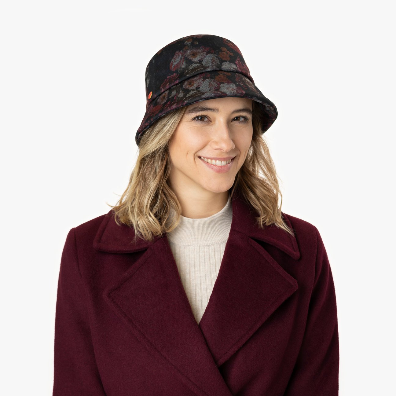 Maite Flower Bucket Stoffhut Modell 1