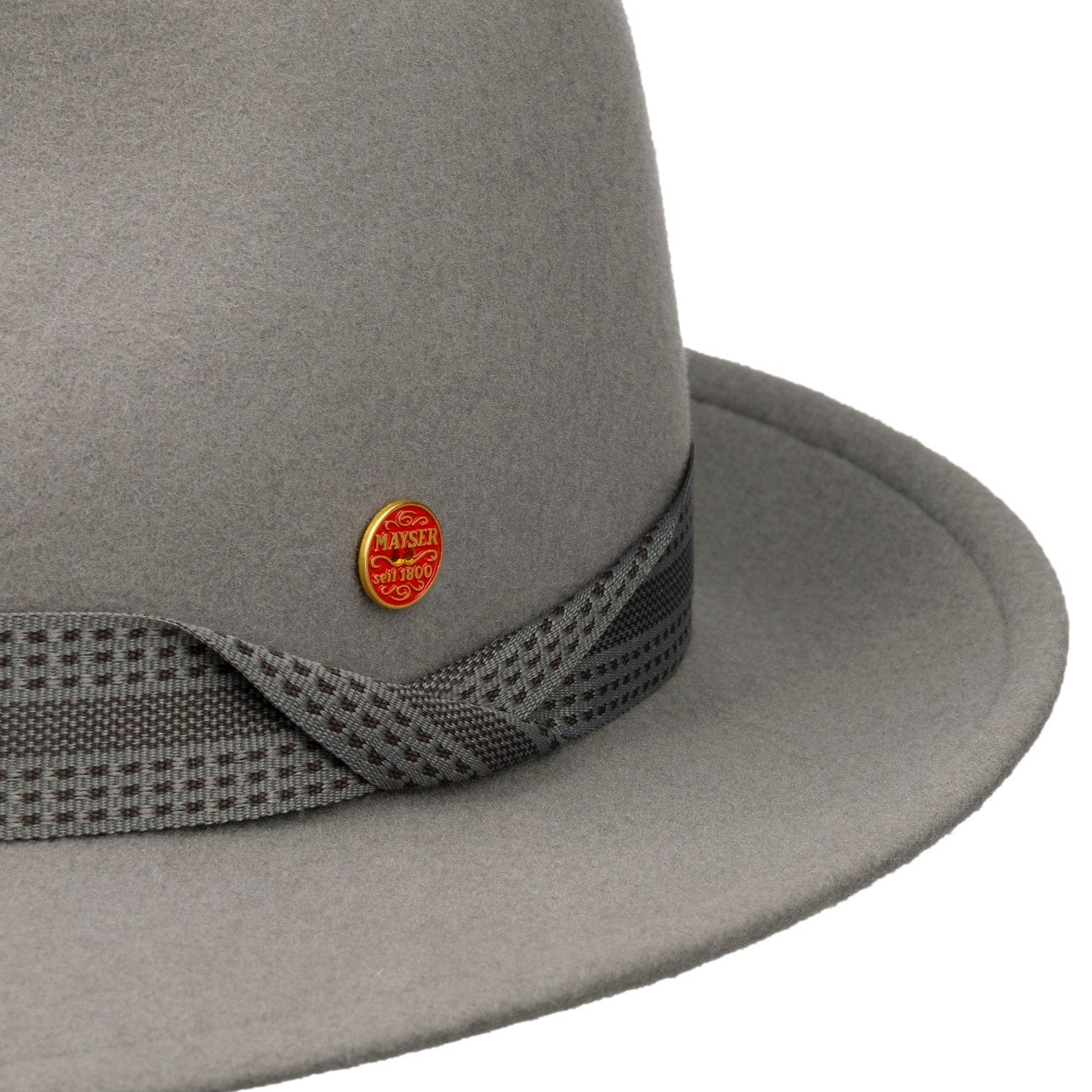 Maleo Trilby Wollhut grau 14