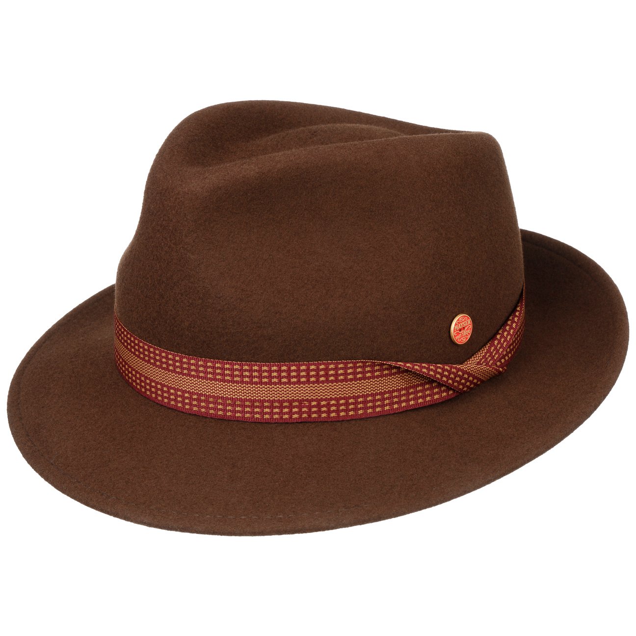 Maleo Trilby Wollhut braun 3