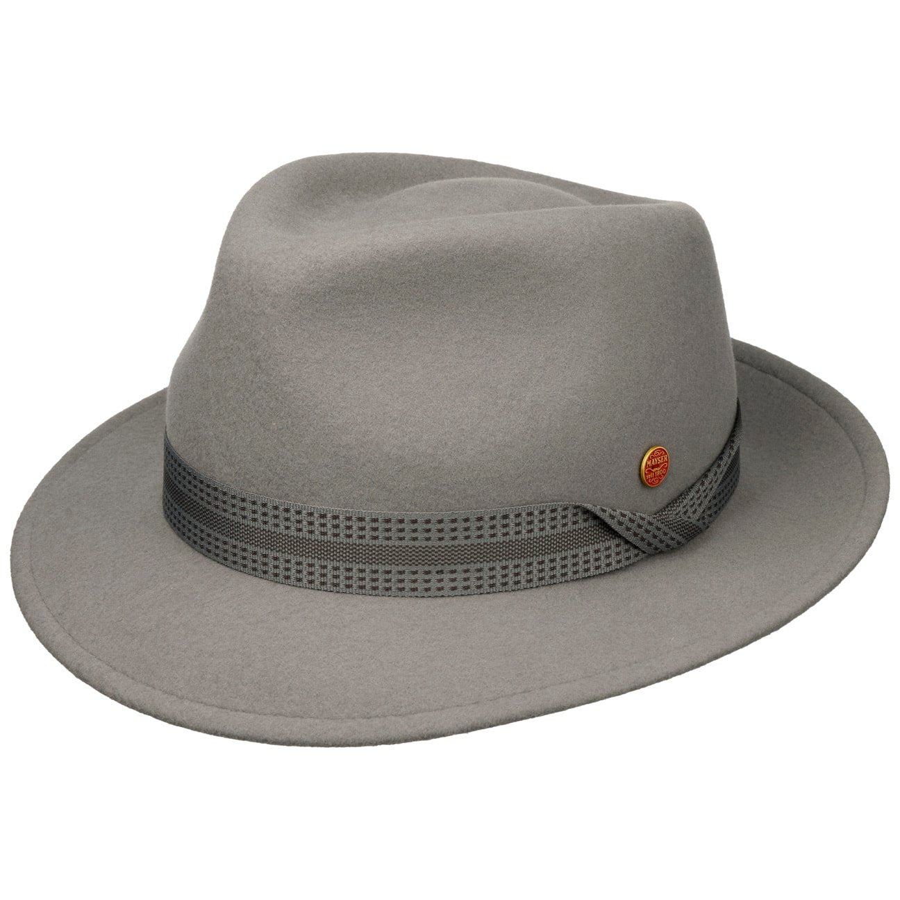 Maleo Trilby Wollhut grau 11