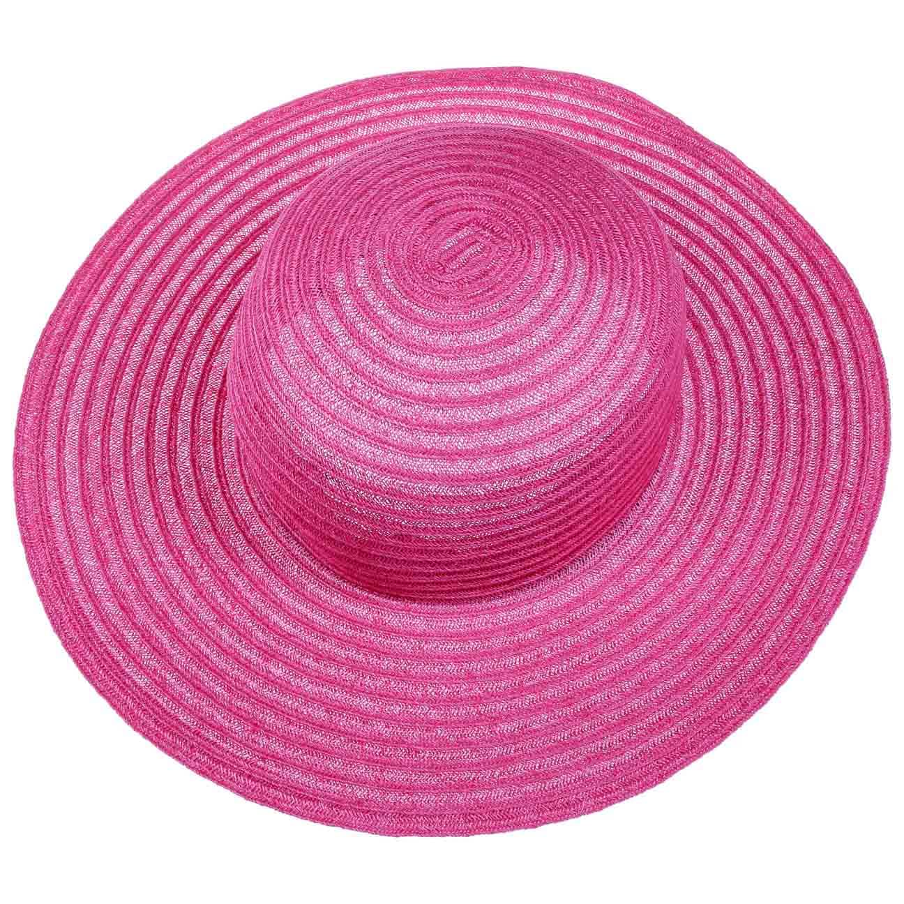 Janell Hemp Rollable Floppy Hat pink 36