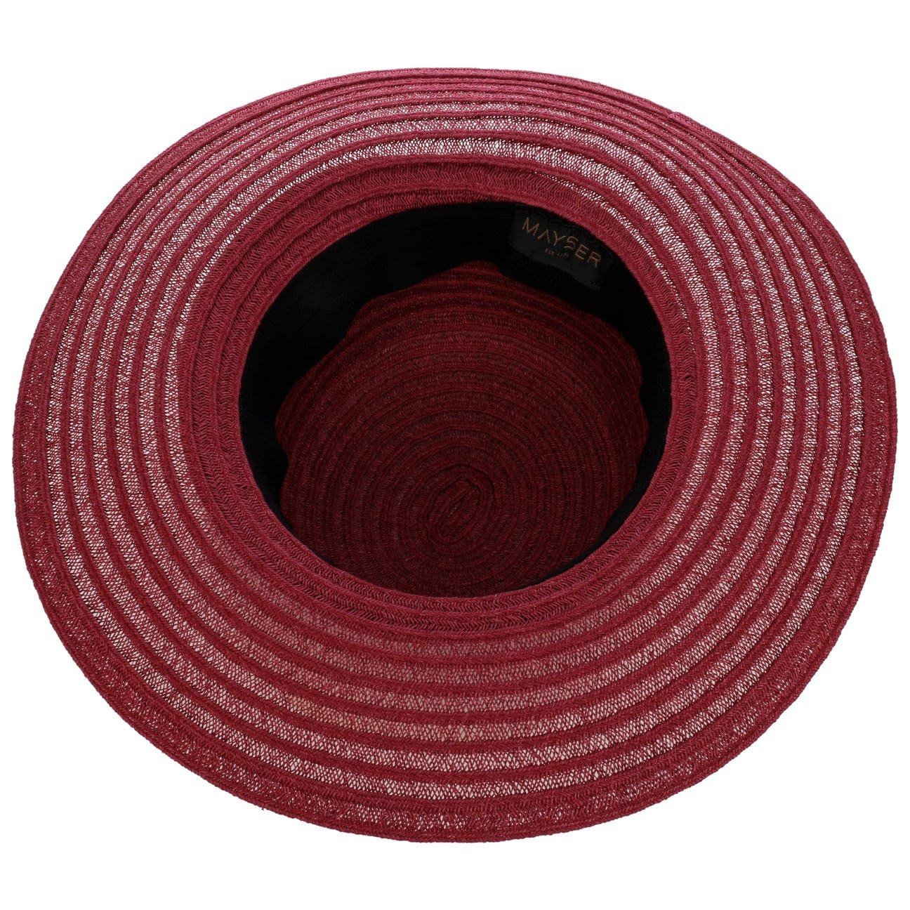 Janell Hemp Rollable Floppy Hat bordeaux 9