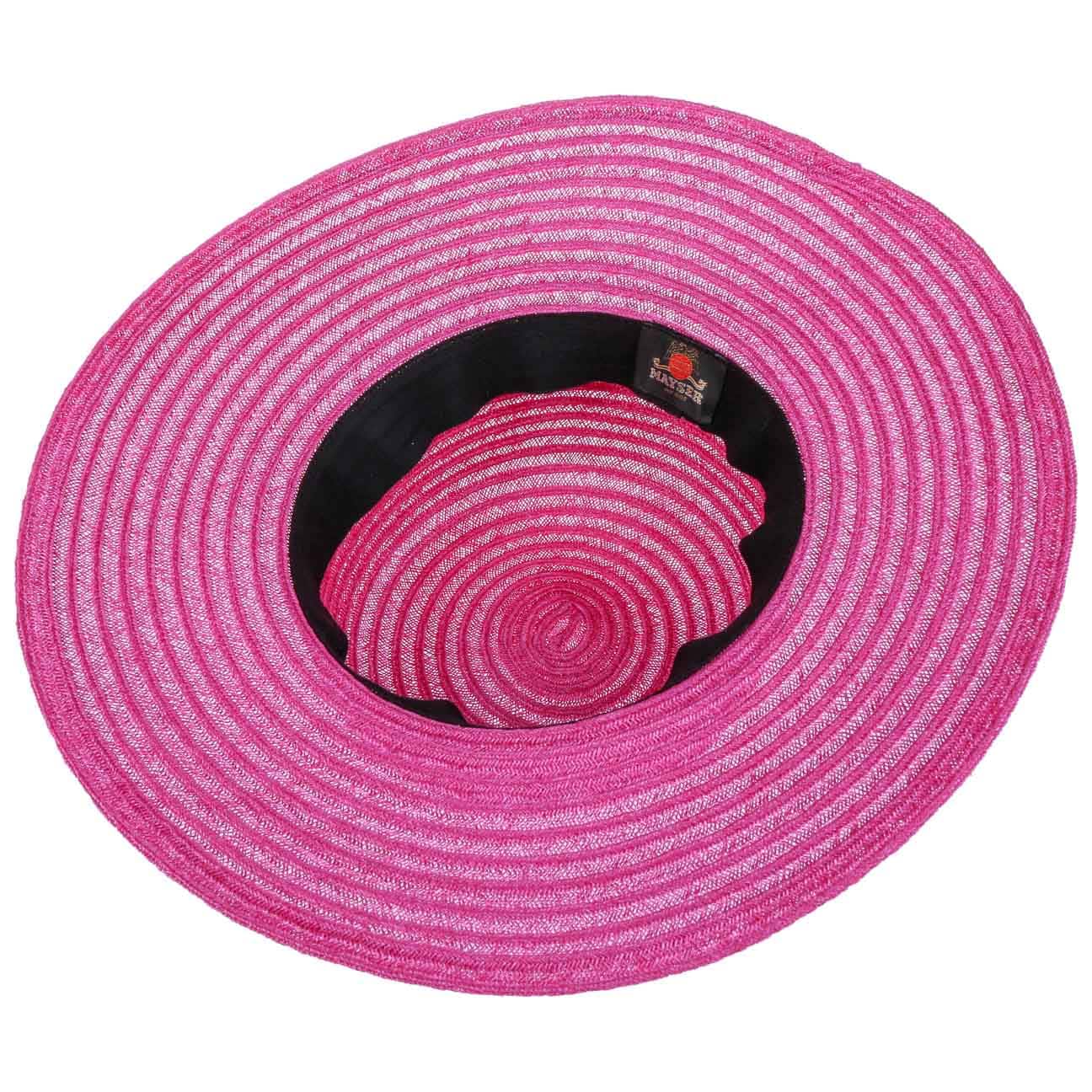 Janell Hemp Rollable Floppy Hat pink 37