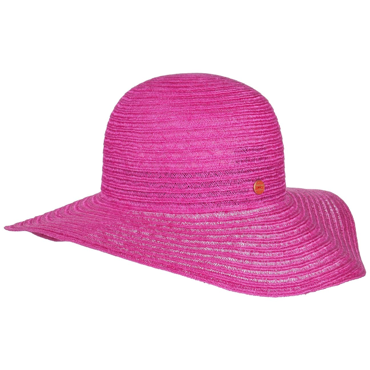 Janell Hemp Rollable Floppy Hat pink 38