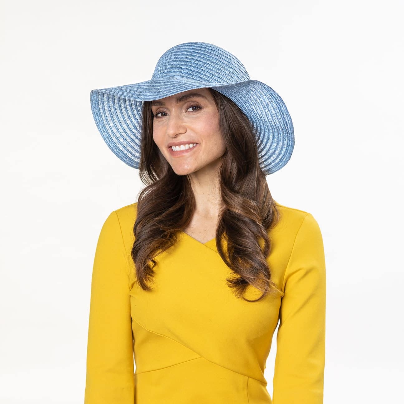 Janell Hemp Rollable Floppy Hat Modell 1