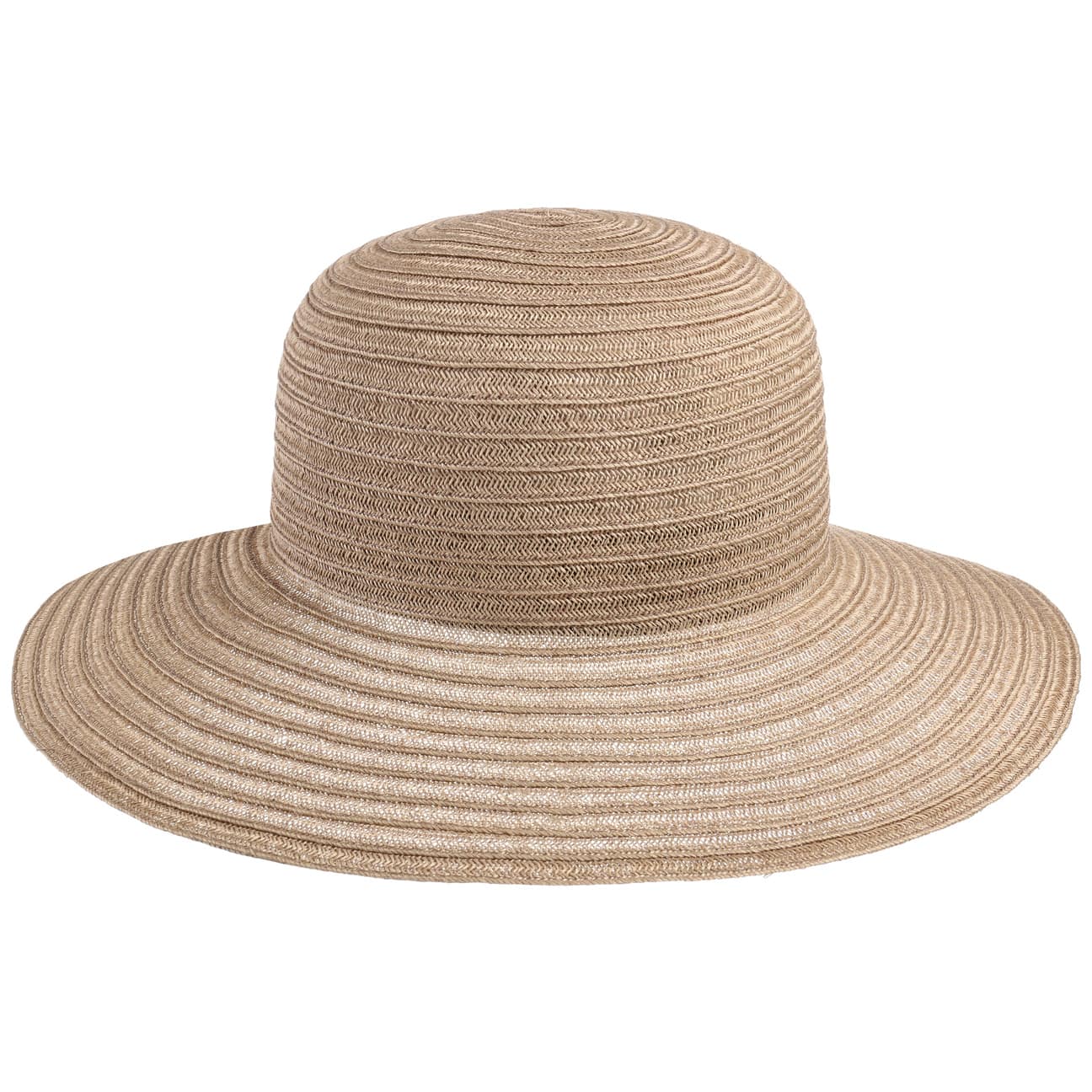Janell Hemp Rollable Floppy Hat beige 2