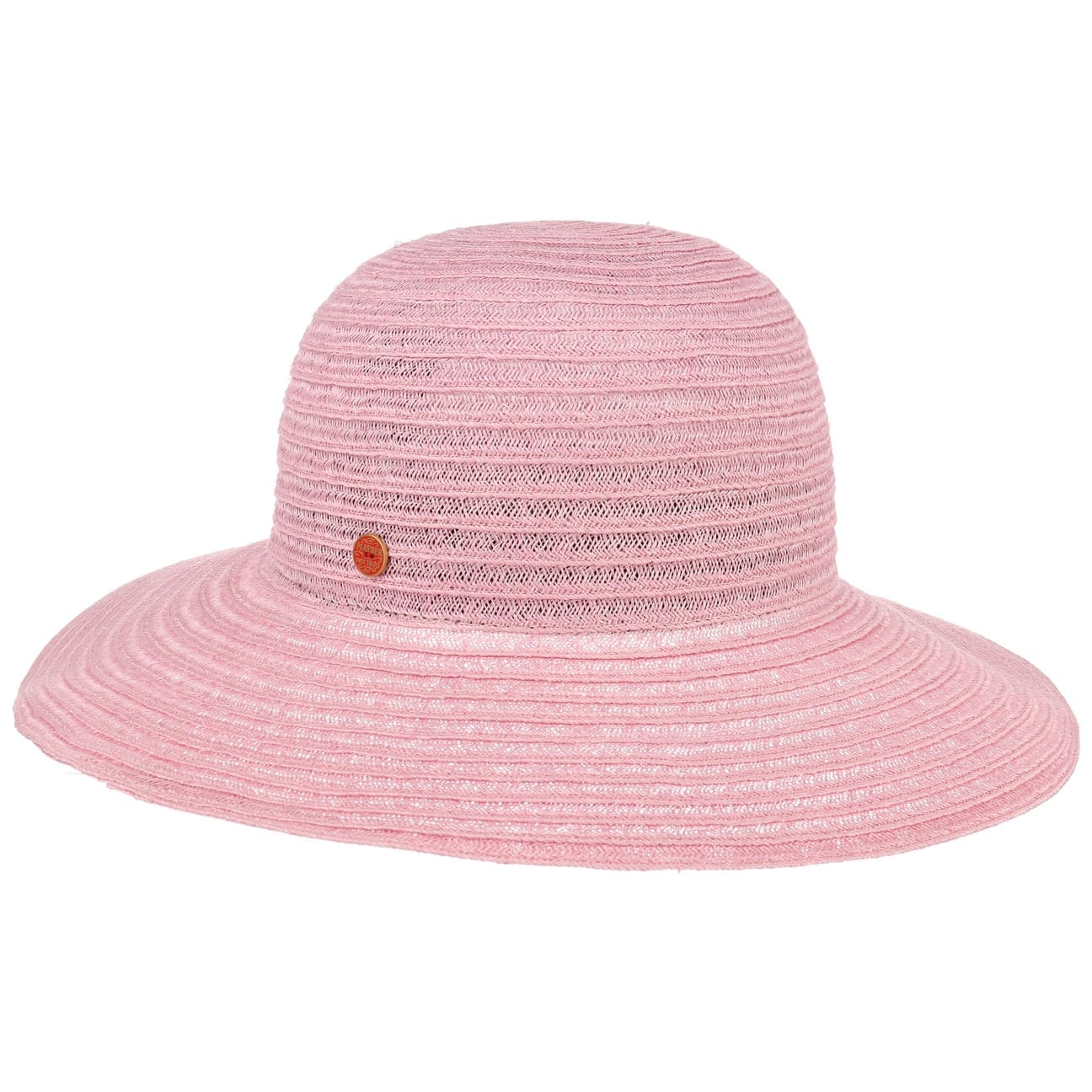Janell Hemp Rollable Floppy Hat rosa 40