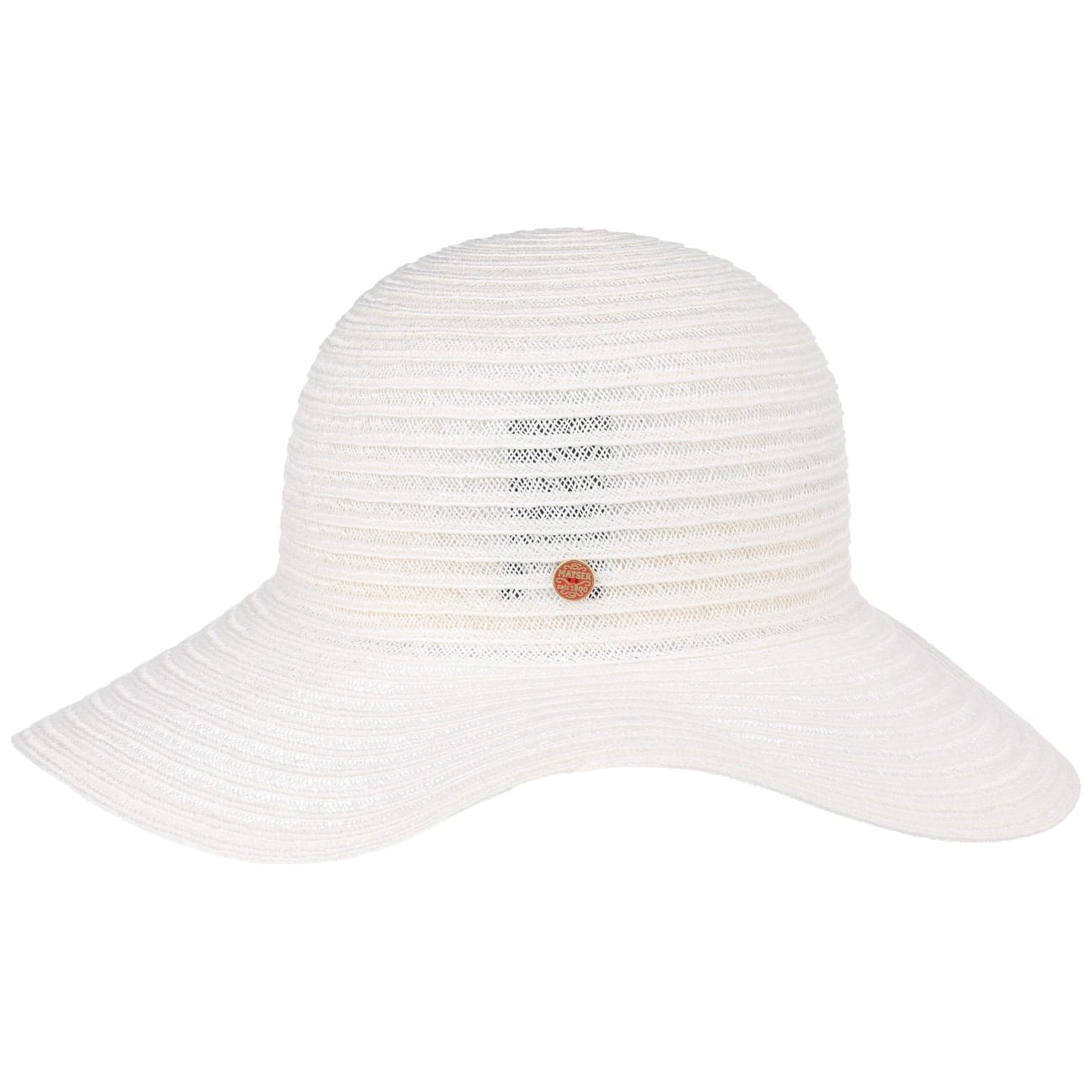 Janell Hemp Rollable Floppy Hat weiß 50