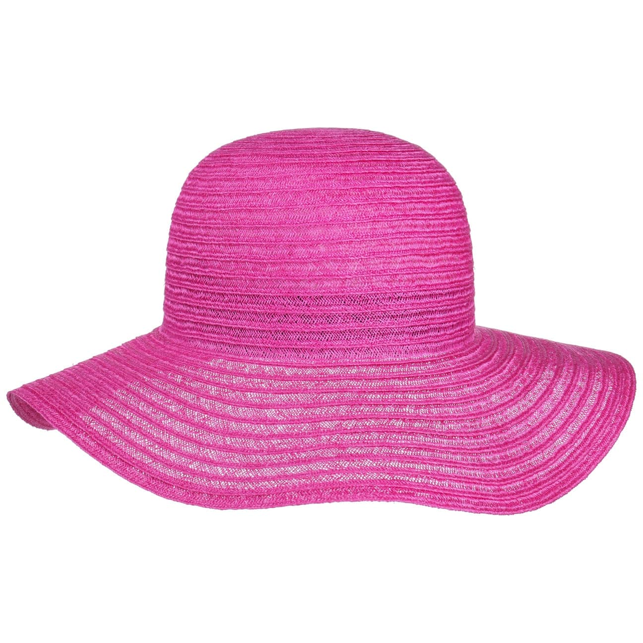 Janell Hemp Rollable Floppy Hat pink 35