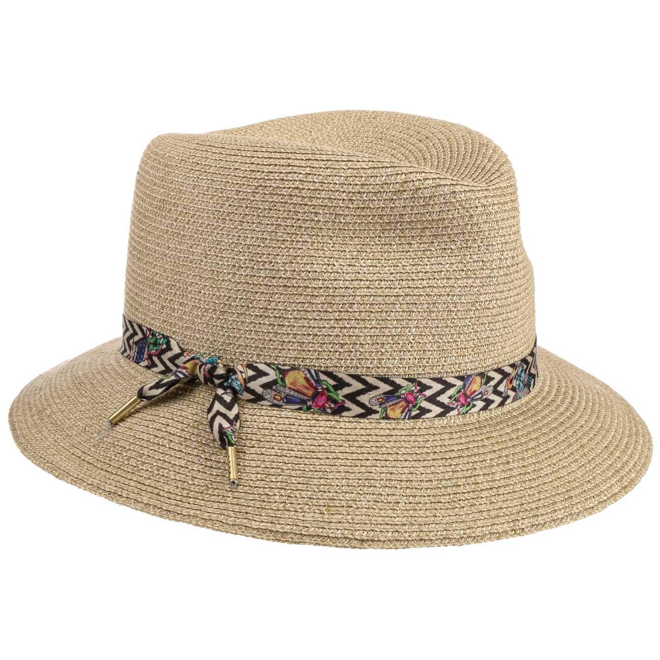 Nane Crushable Bortenhut beige-meliert 7