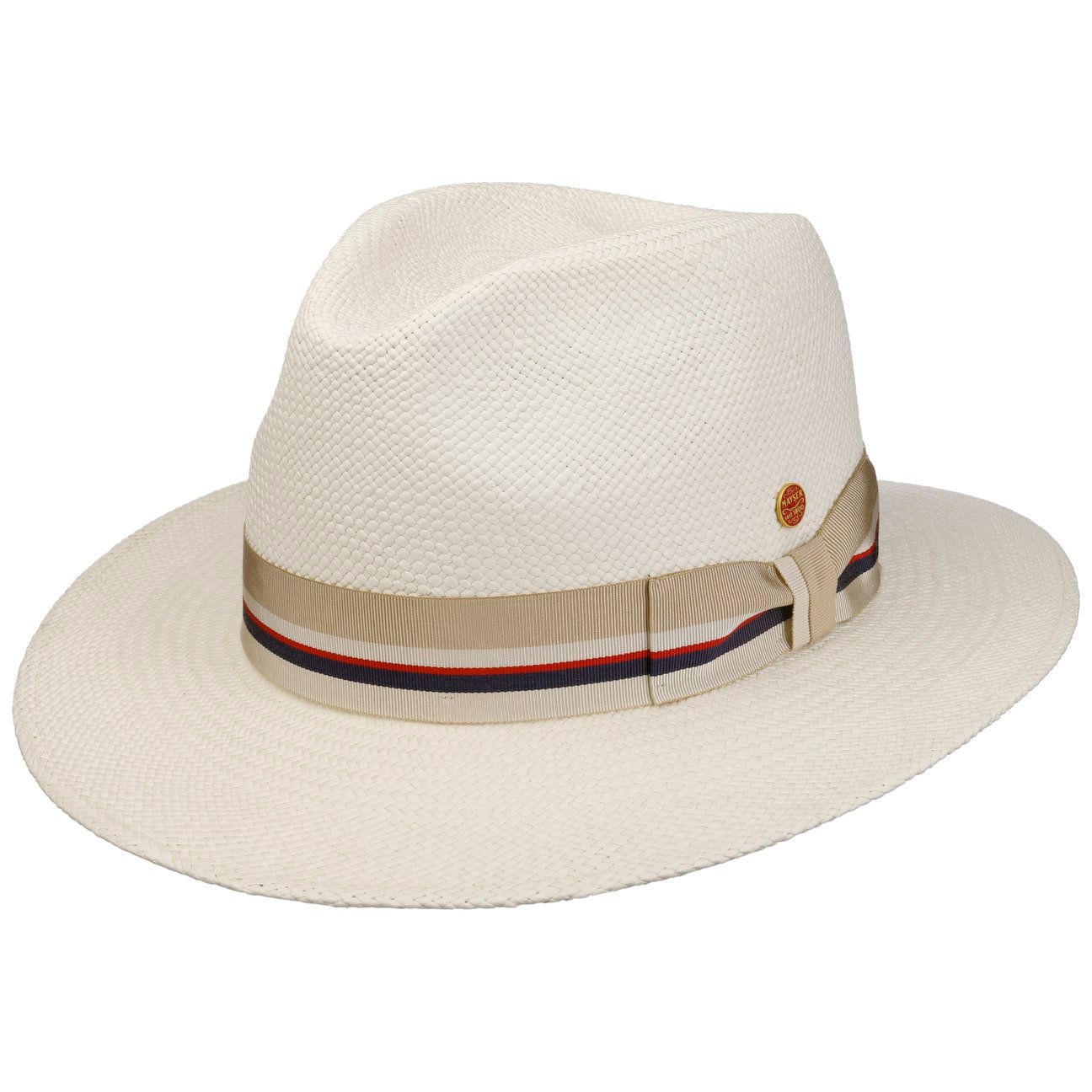 Menton Panama Straw Hat cremeweiß-beige 13