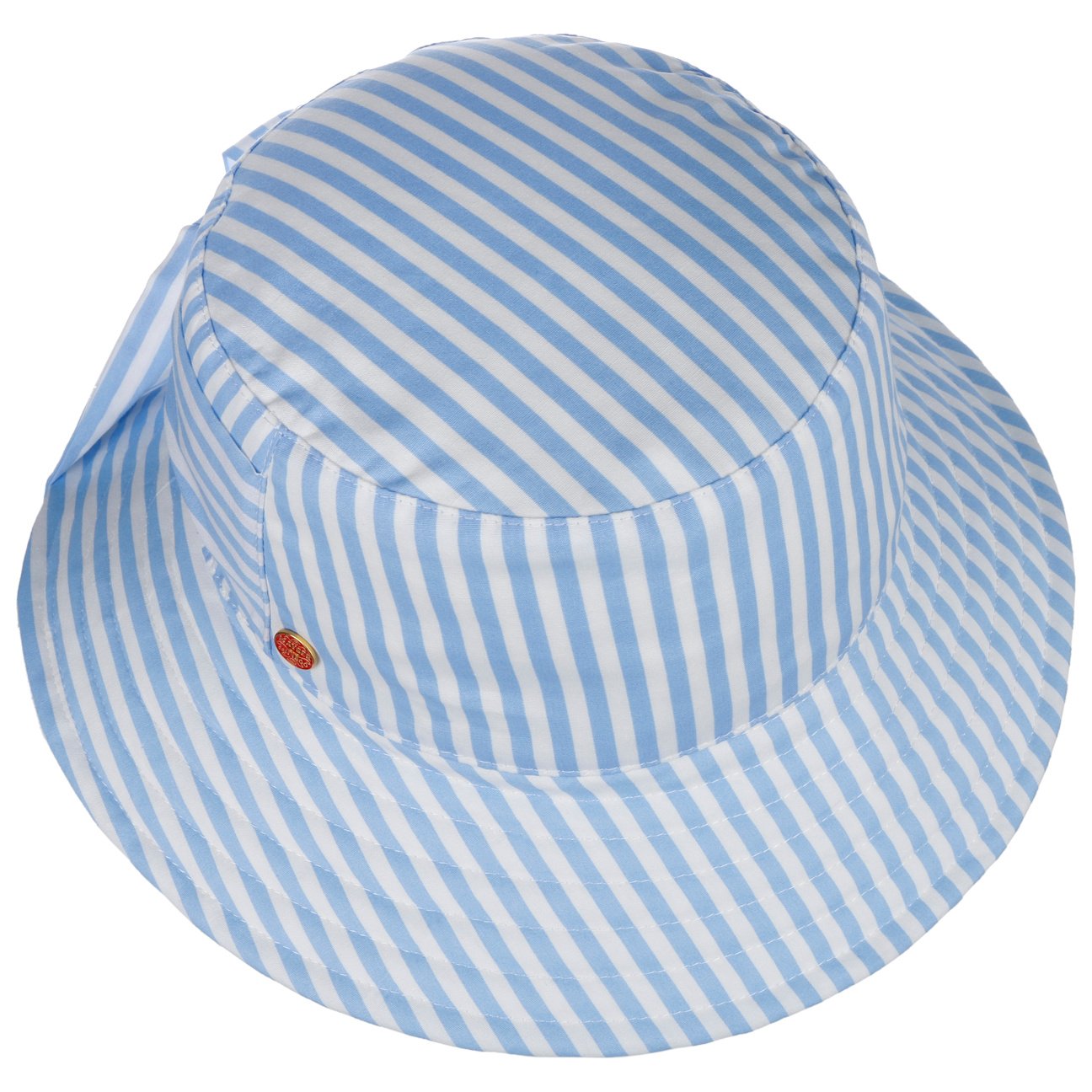 Malu Stripes Wendehut hellblau 5