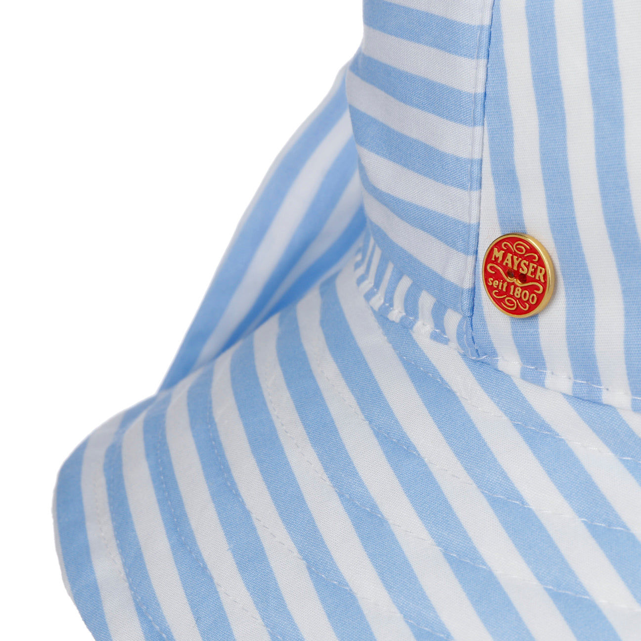 Malu Stripes Wendehut hellblau 8