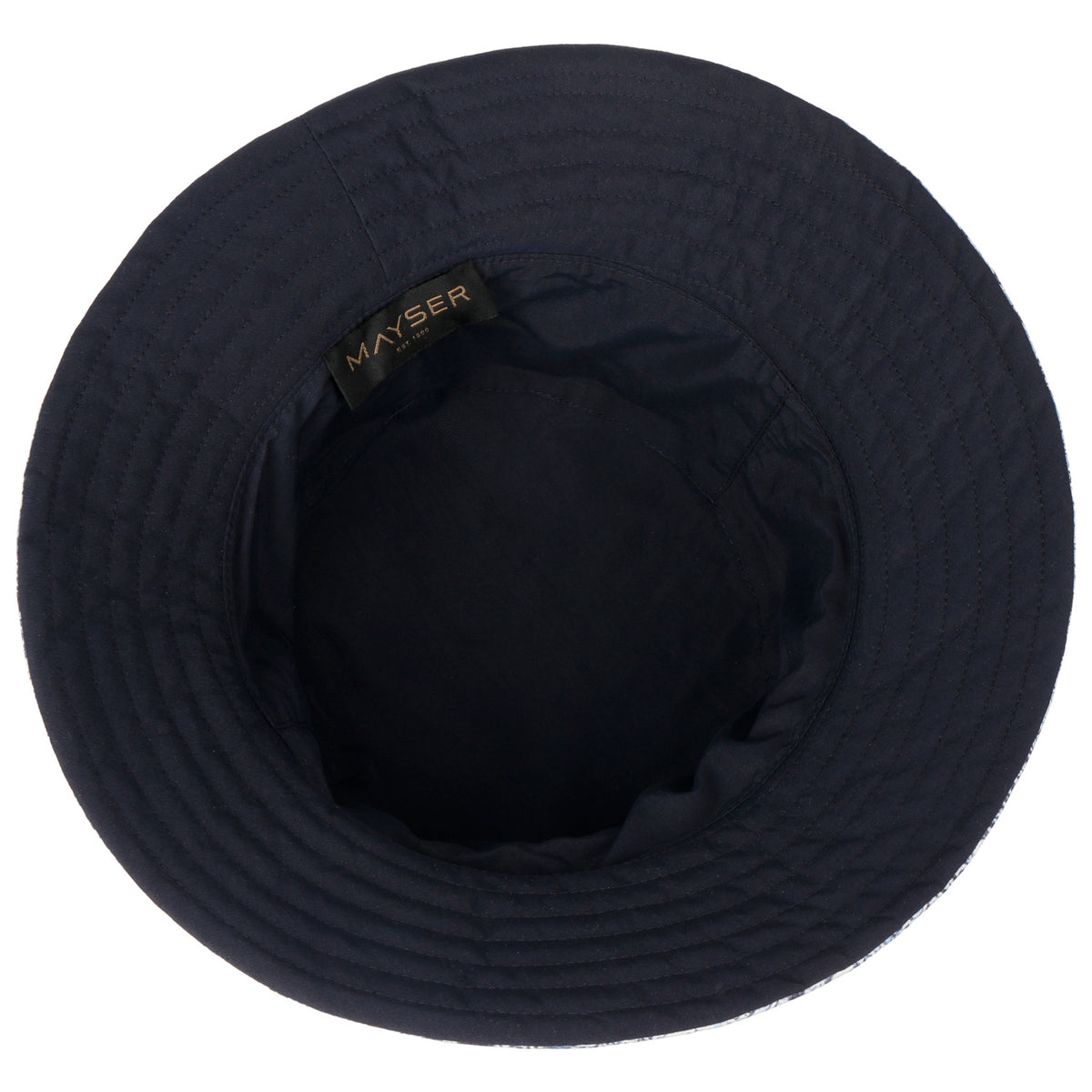 Malu Paisley Vendbar Hatt dunkelblau 5