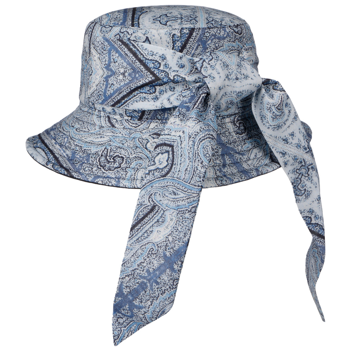 Malu Paisley Vendbar Hatt dunkelblau 6