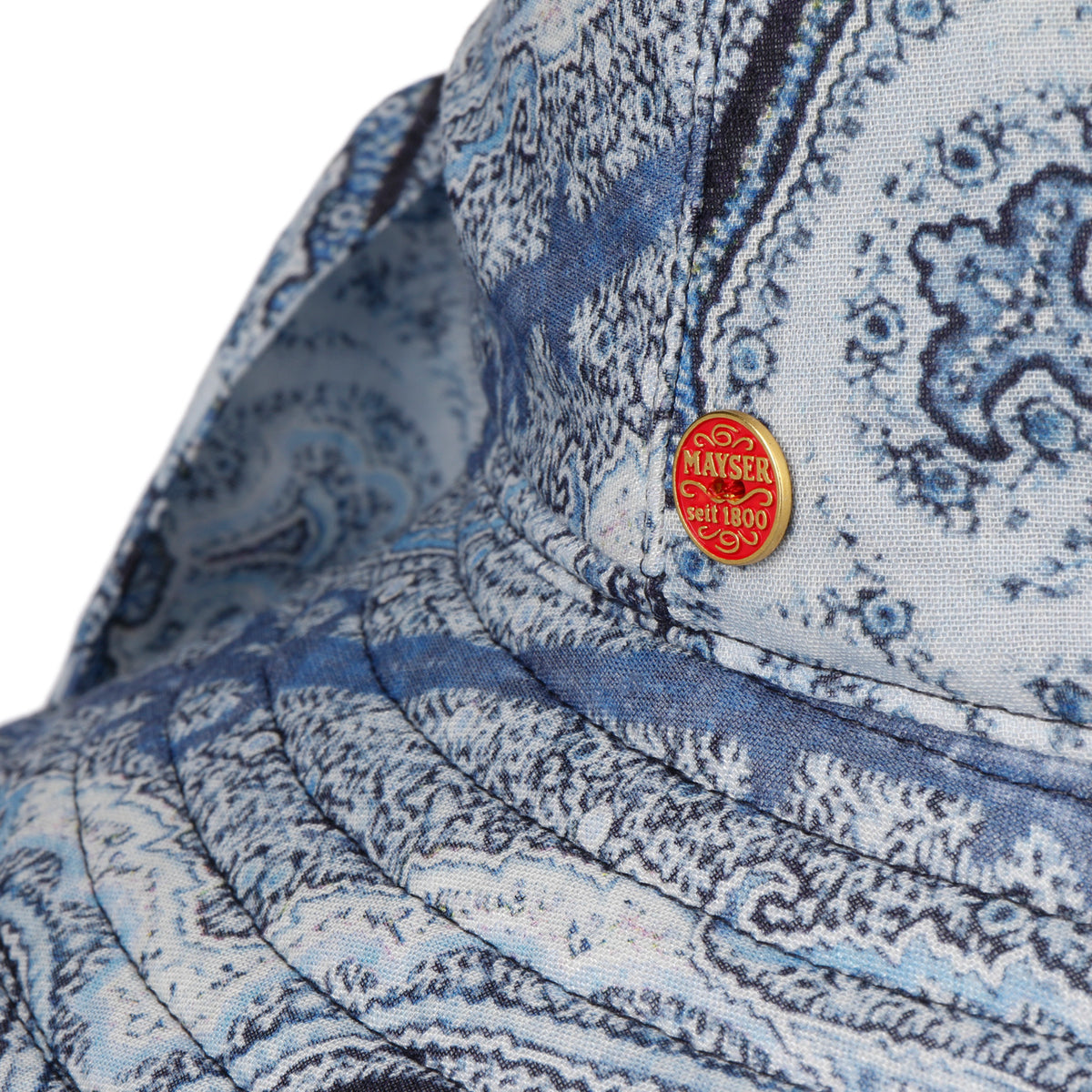 Malu Paisley Vendbar Hatt dunkelblau 7