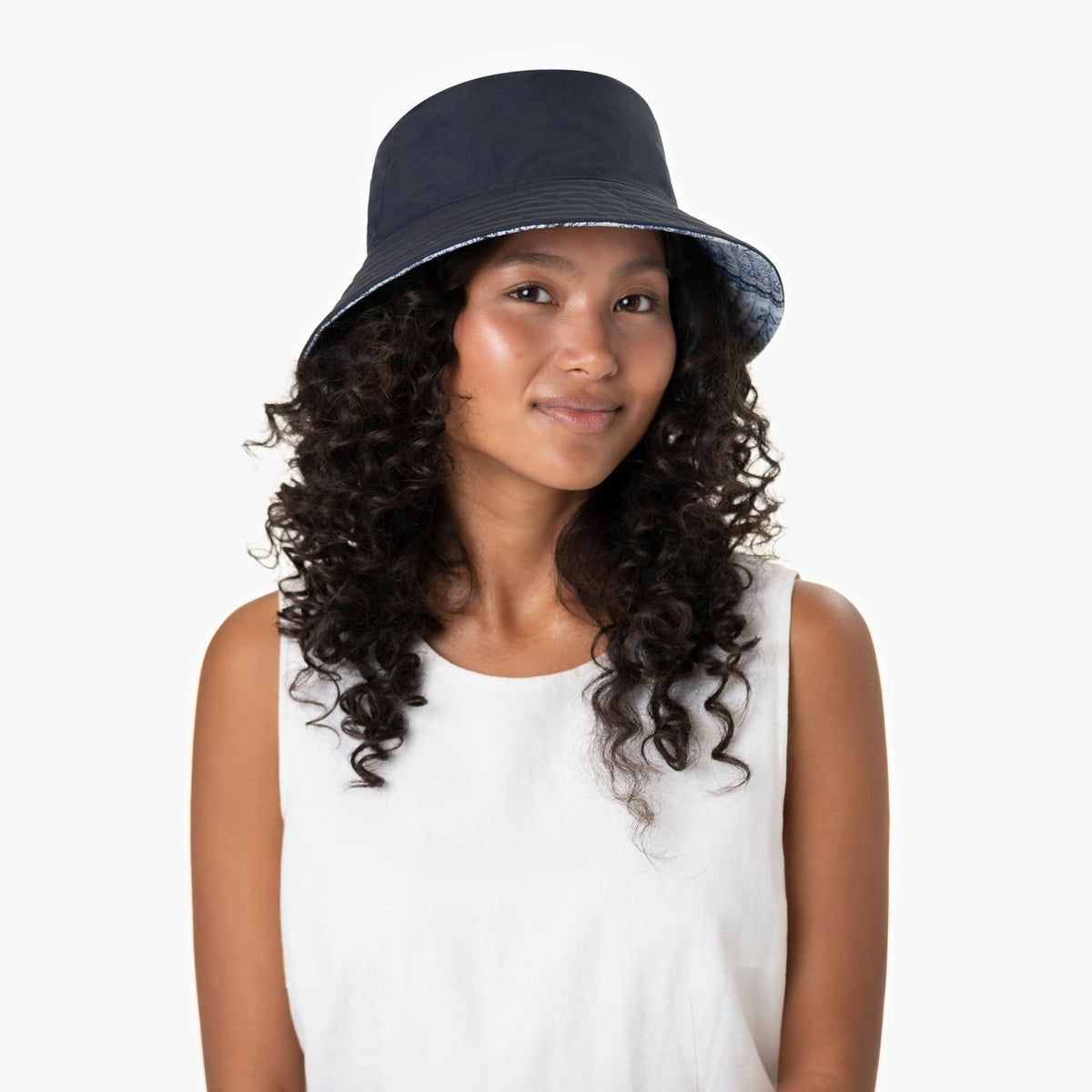 Malu Paisley Vendbar Hatt Modell 2