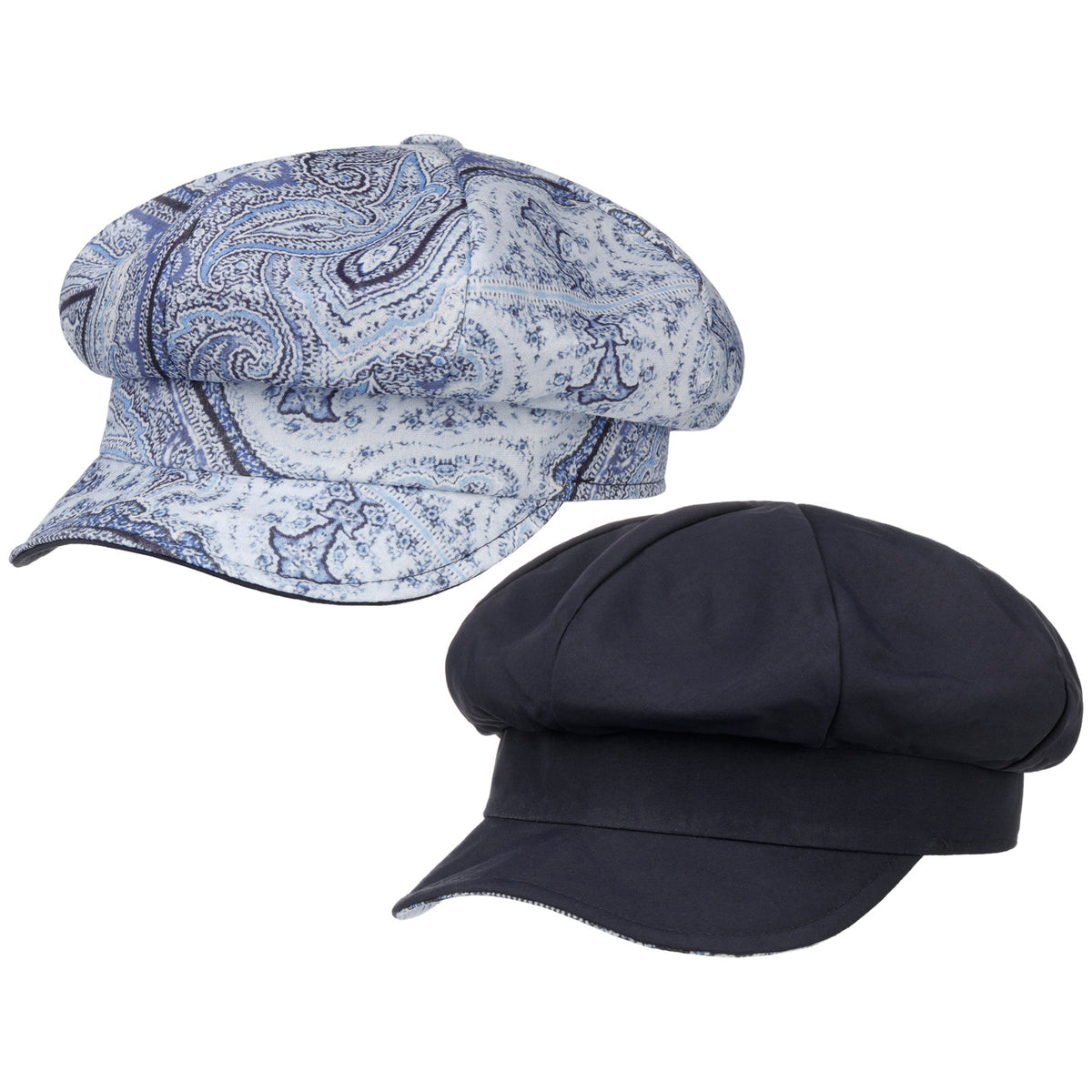 Camilla Paisley Vendbar Lue blau 3