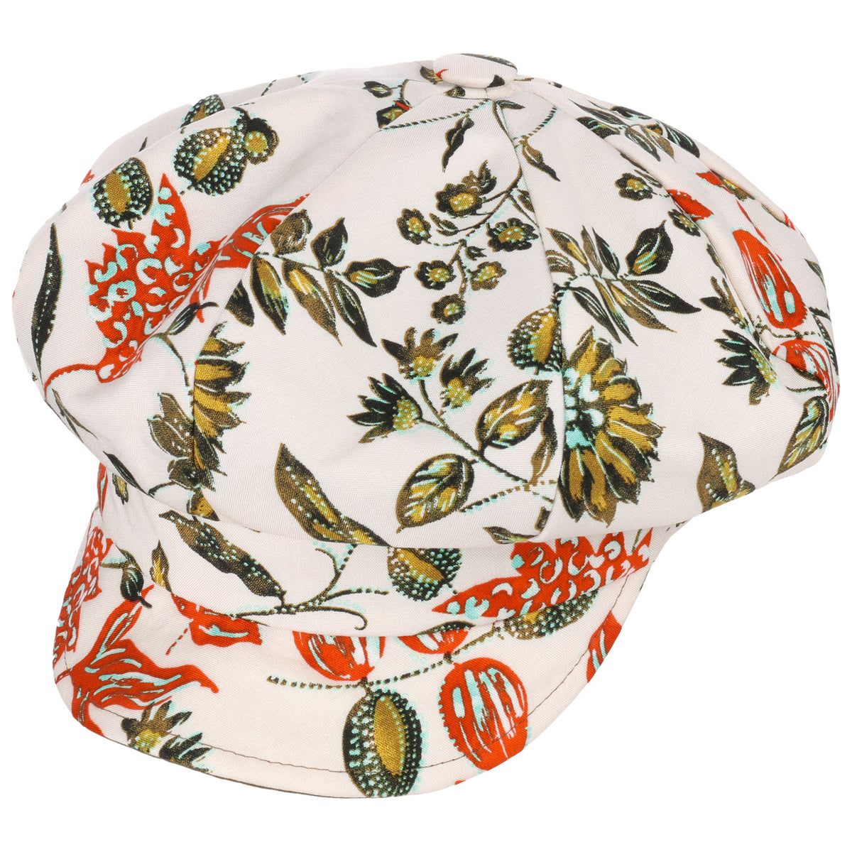 Camilla Floral Vendbar Lue oliv 4