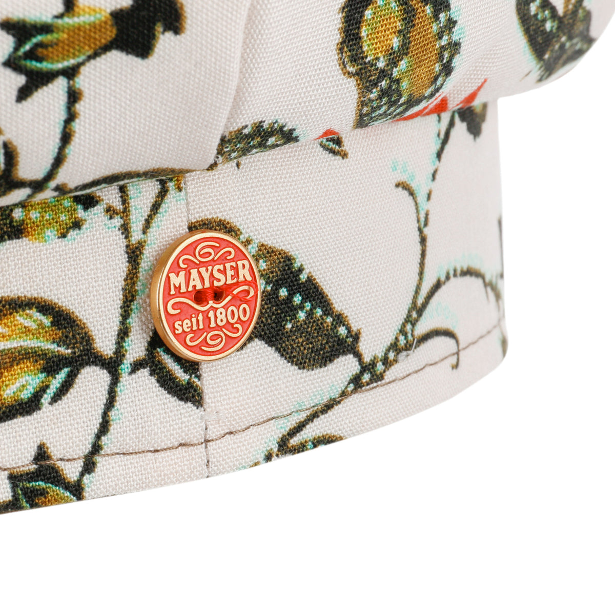 Camilla Floral Vendbar Lue oliv 6