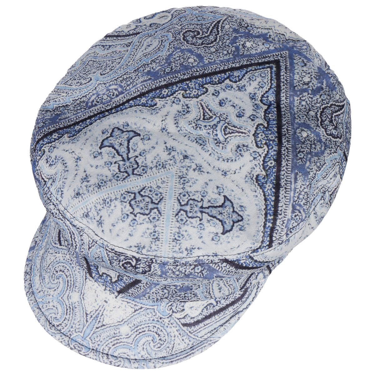 Kendy Paisley Vendbar Skipperlue blau 5