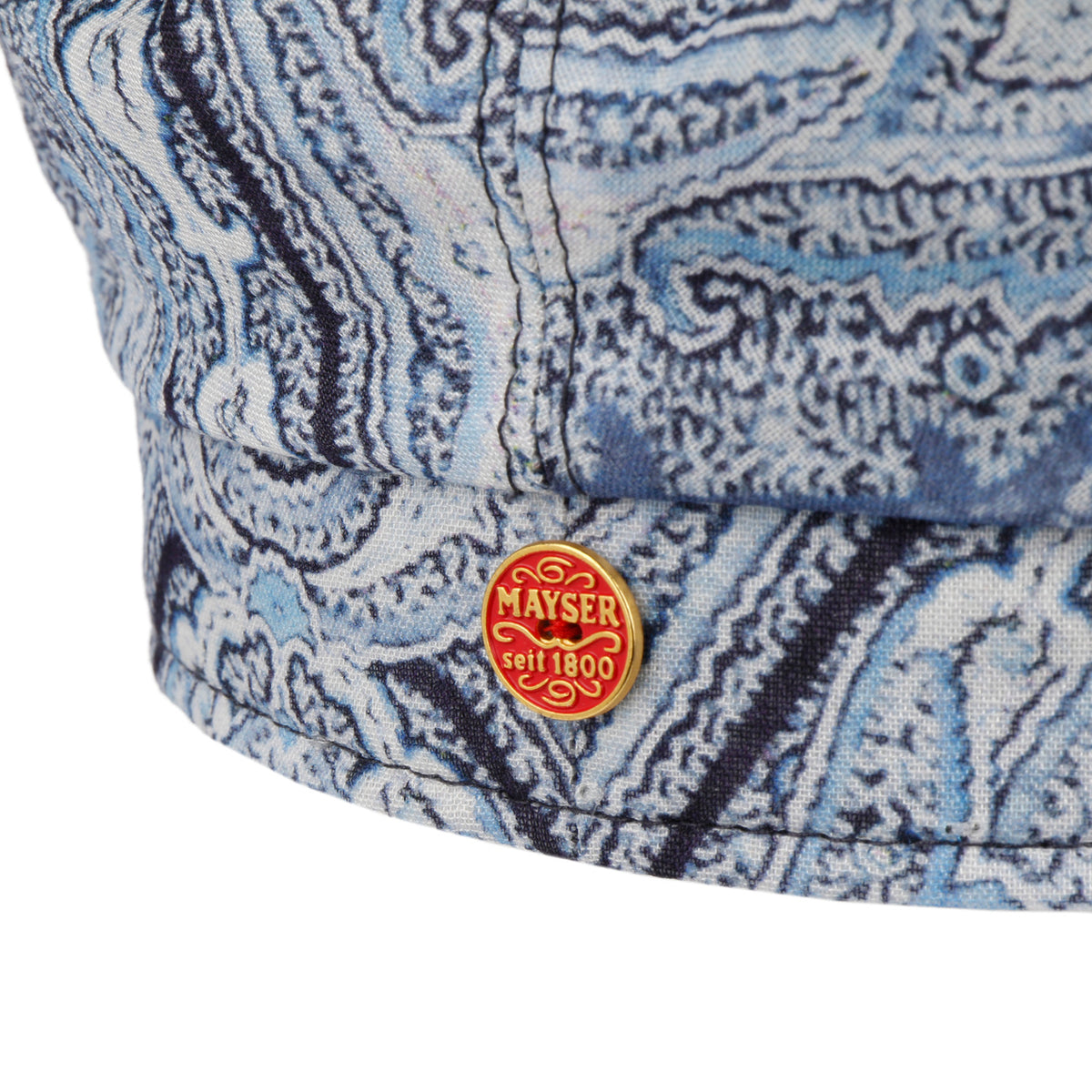 Kendy Paisley Vendbar Skipperlue blau 7