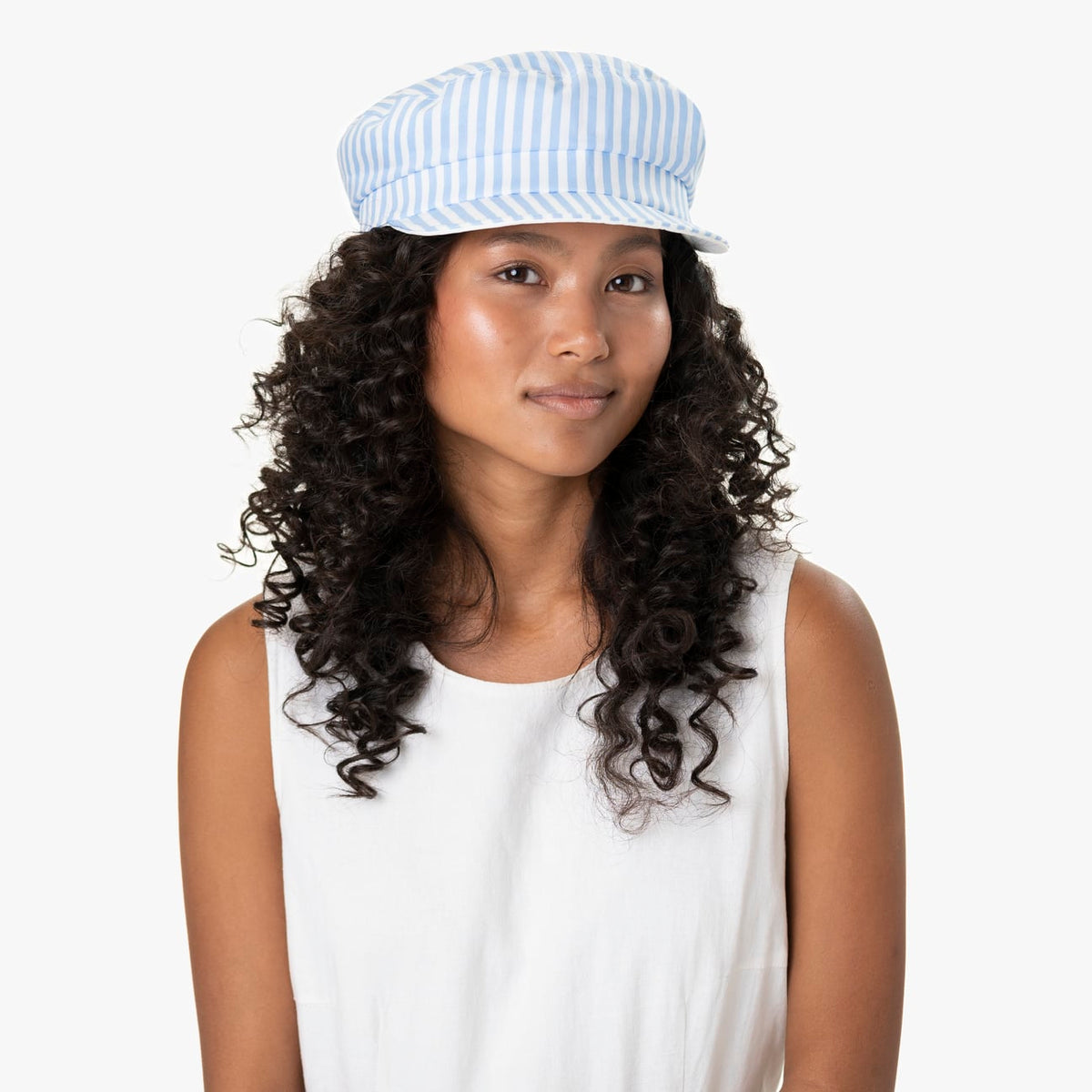 Kendy Stripes Vendbar Skipperlue Modell 1