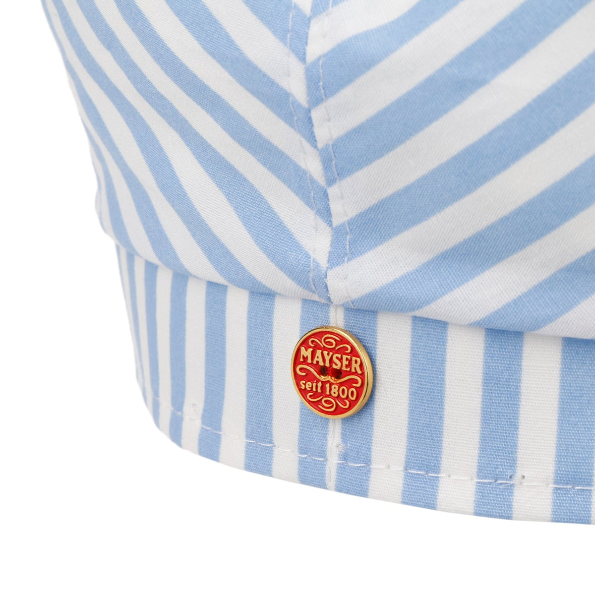 Kendy Stripes Vendbar Skipperlue hellblau 6