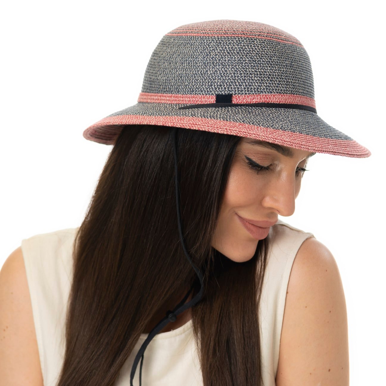 Cilly Sun Hat With Chin Strap Modell 1