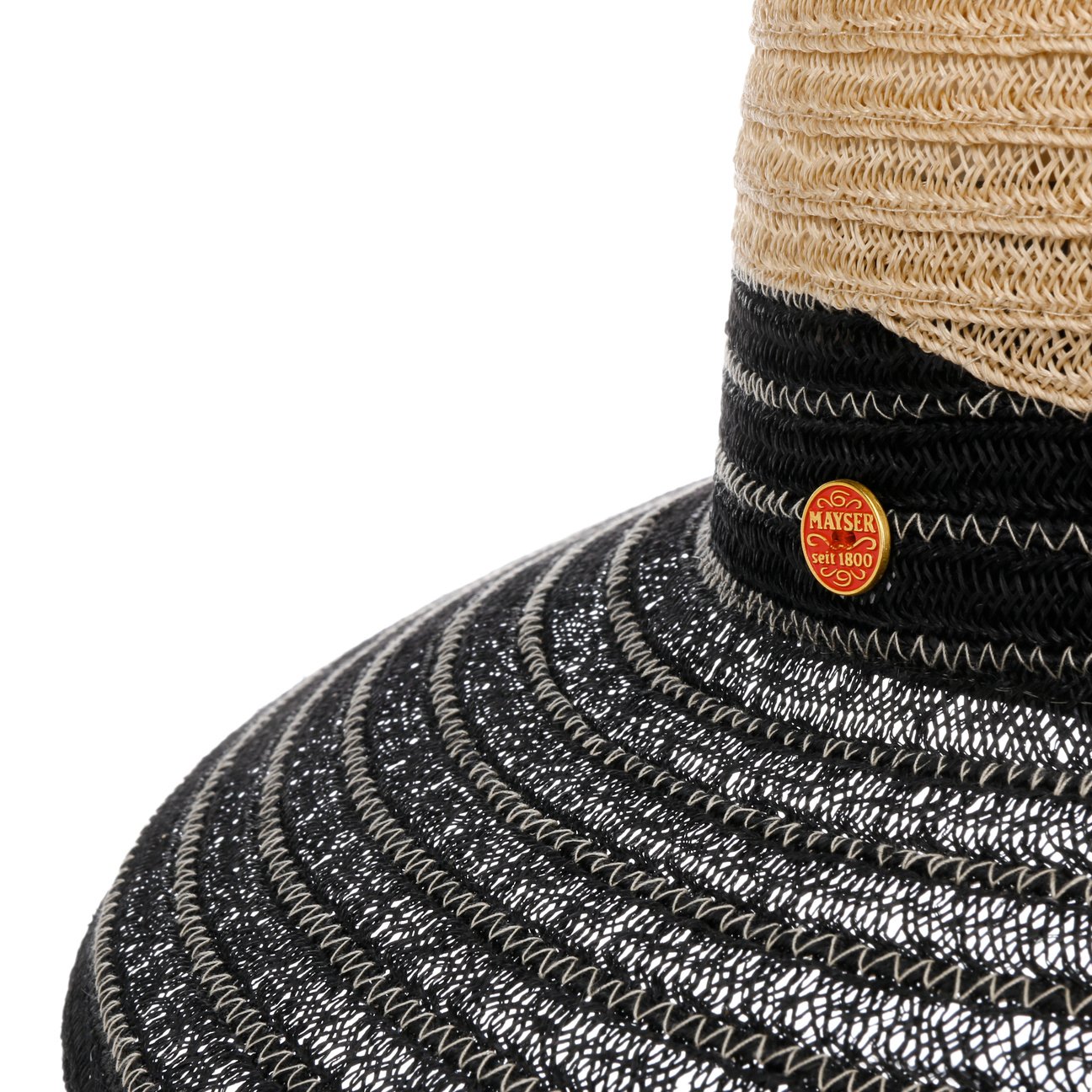 Tricolour Hanfhut natur-schwarz 8