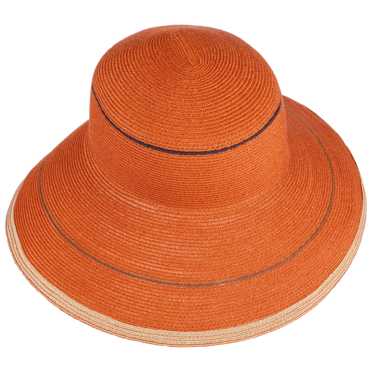 Alba Stripes hampa hatt rost 8