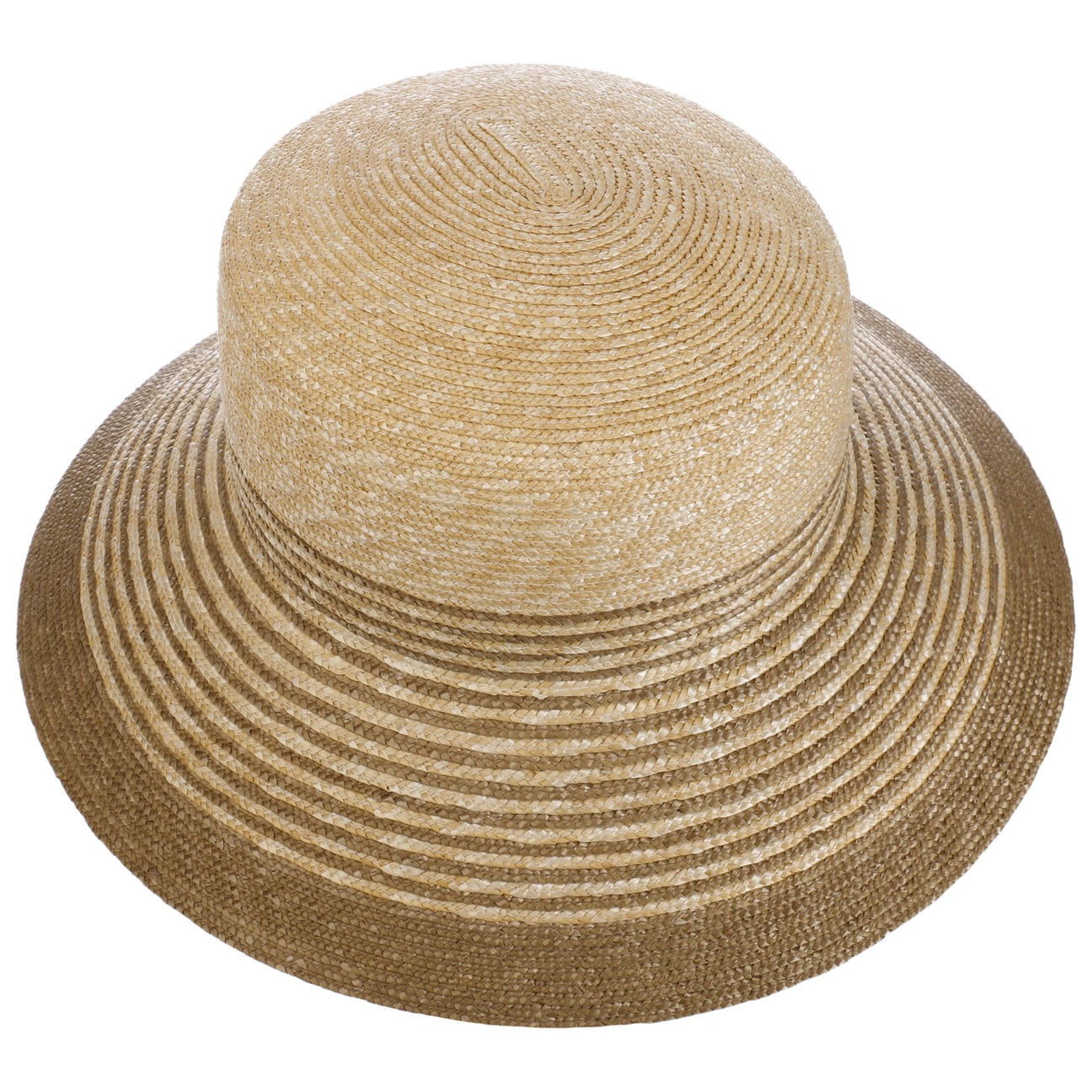 Clea Twotone Strohoed met UV-Bescherming natur-beige 4