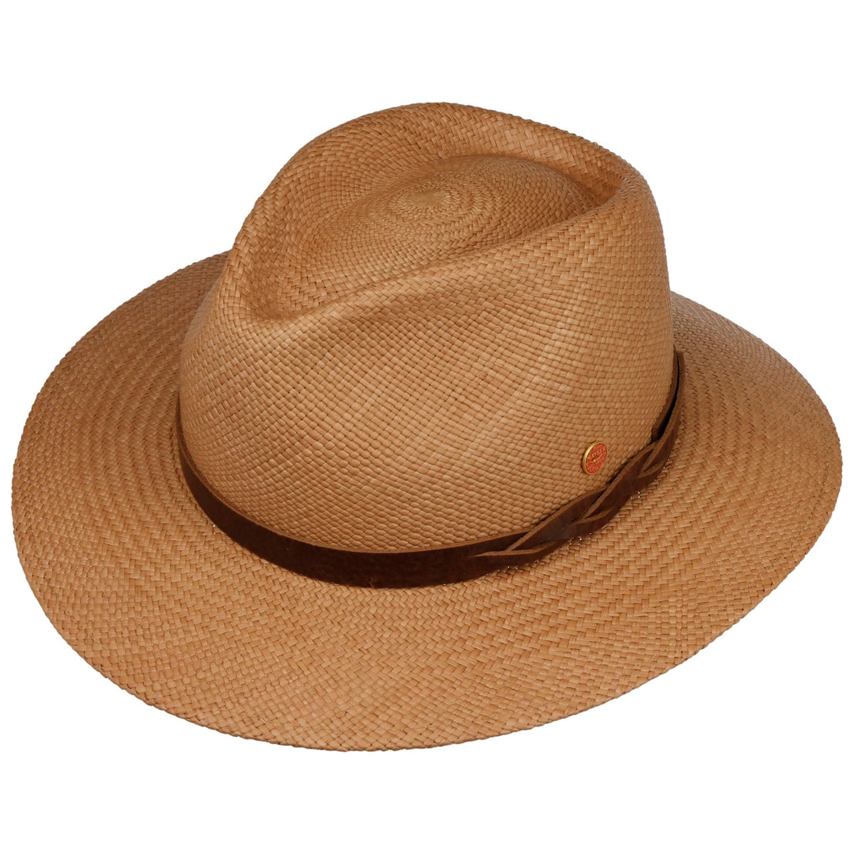 Enrico Traveller Panama-Hatt hellbraun 4