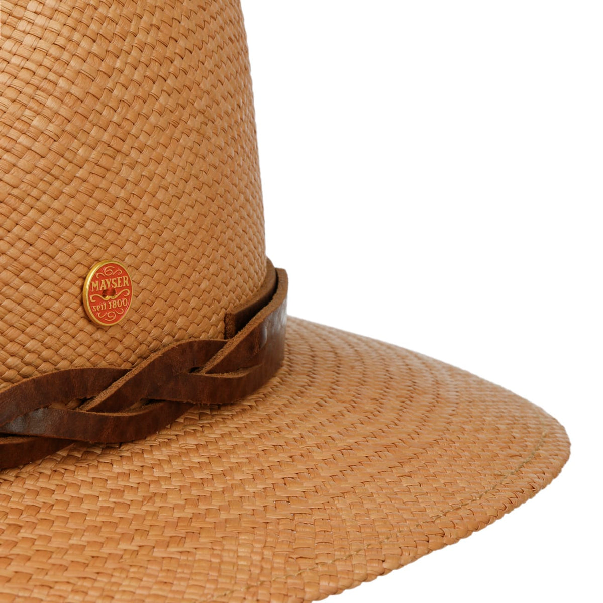 Enrico Traveller Panama-Hatt hellbraun 6