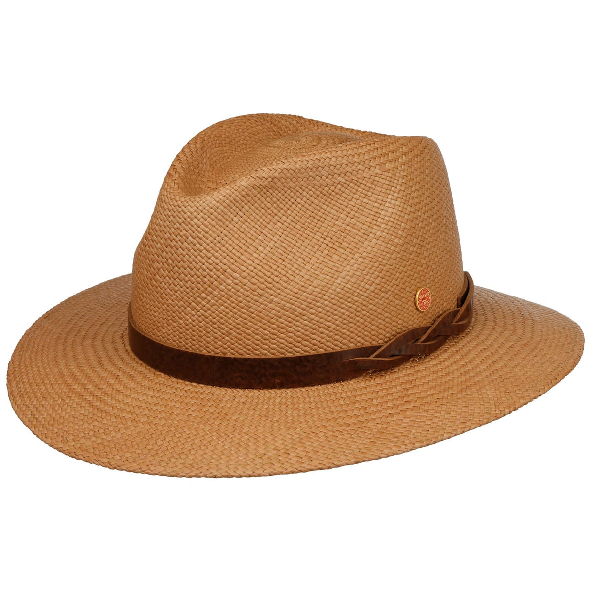 Enrico Traveller Panama-Hatt hellbraun 3