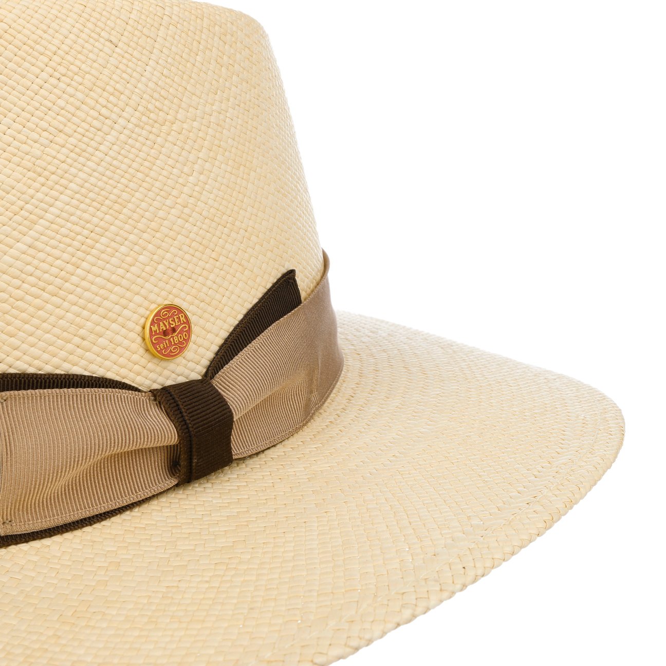 Nice Classic Panama Hat natur-braun 7