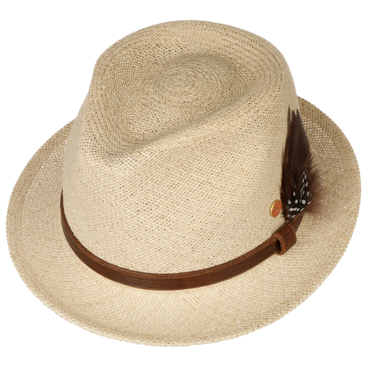 Small Brim Panama-Hatt natur 2