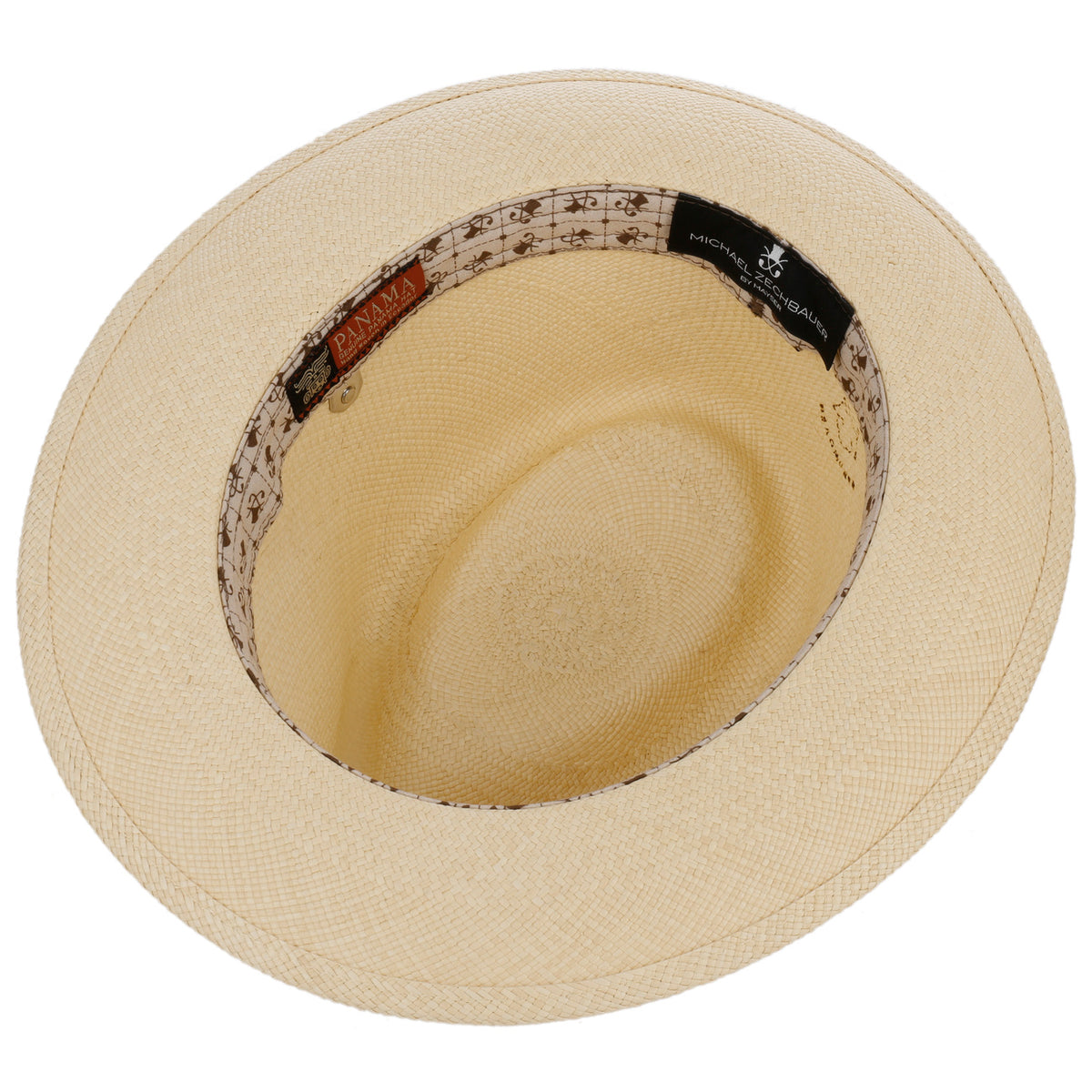 Fabrice Zechbauer Panama-Hatt natur-blau 6