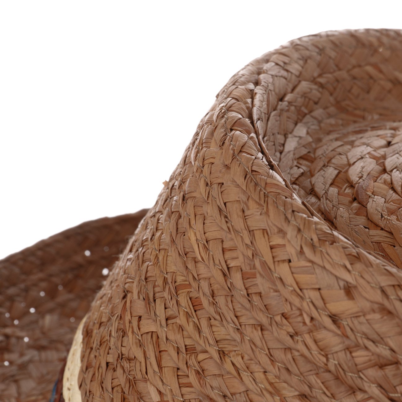 Gareth Pork Pie Straw Hat braun 6