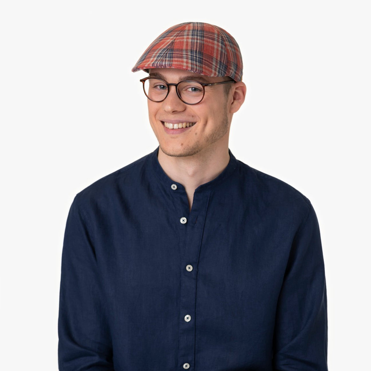 Paddy Check Flat Cap Modell 1
