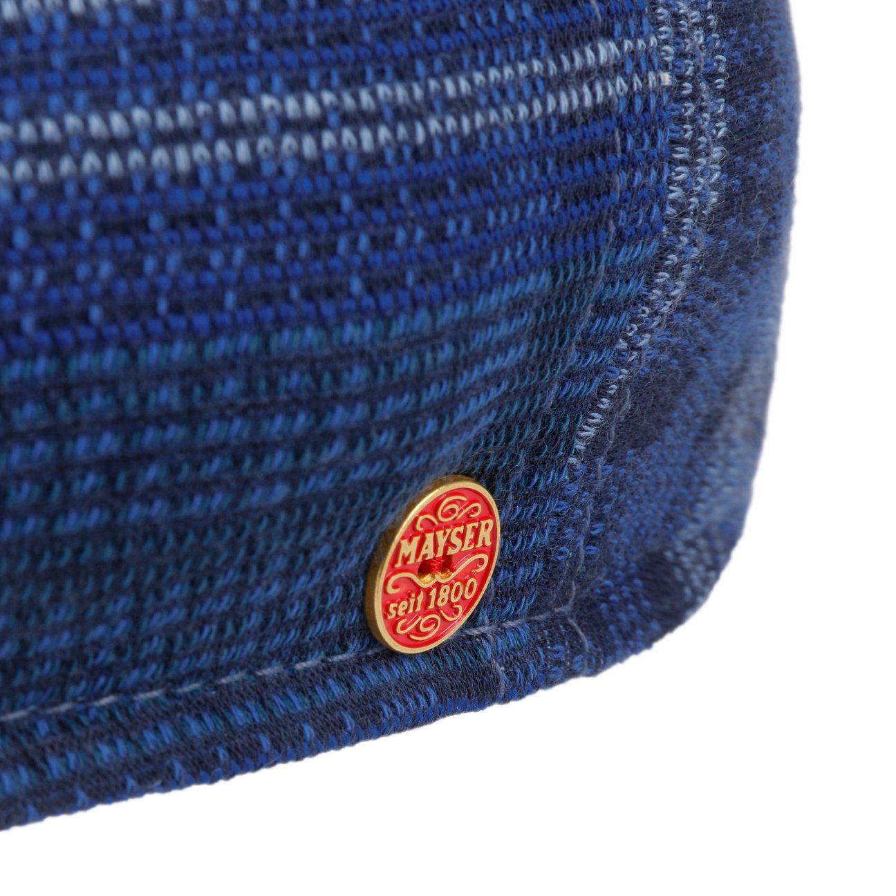 Casquette plate en mélange de coton doux Prince blau 5