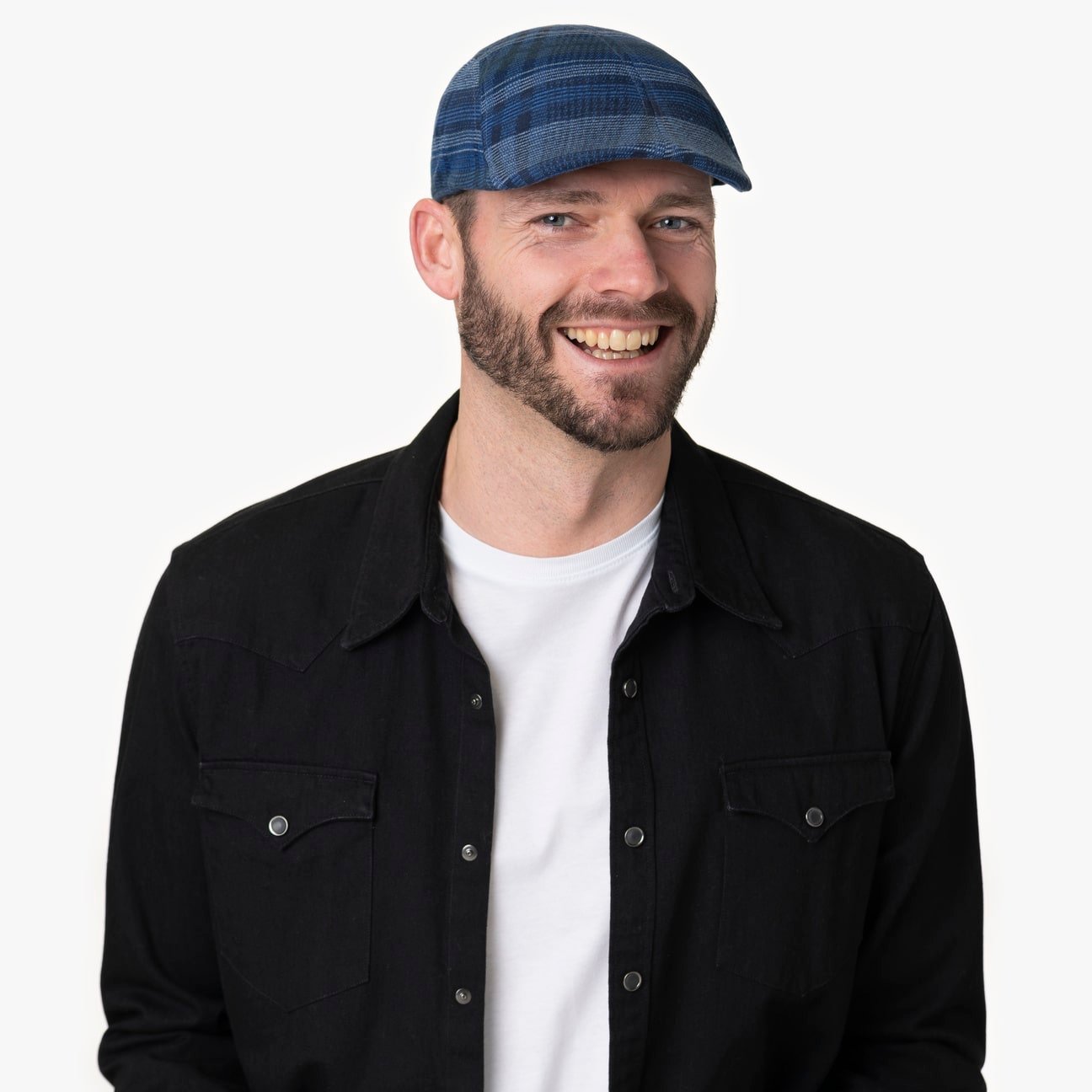 Casquette plate en mélange de coton doux Prince Modell 1