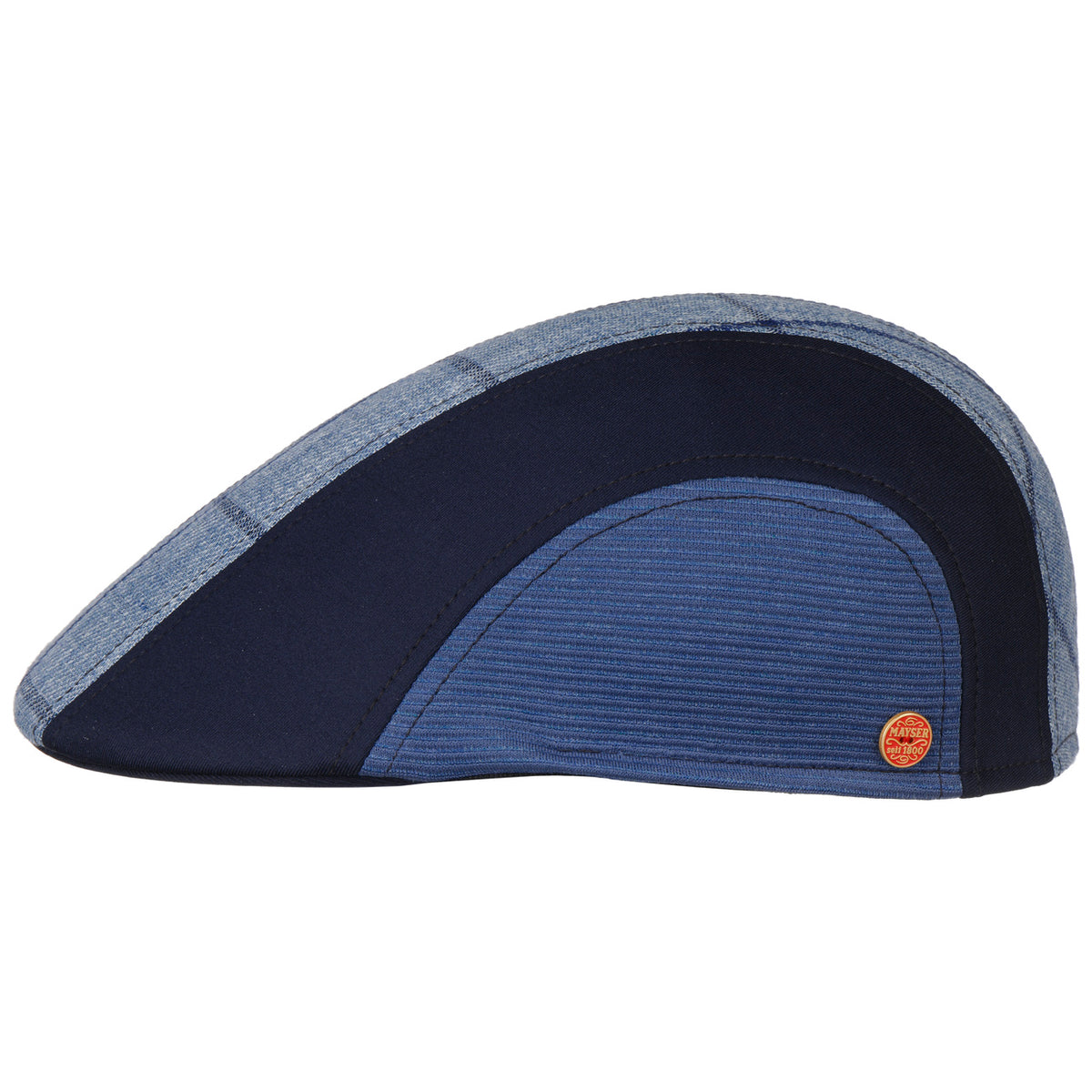 Pitt Patchwork Cap blau 2